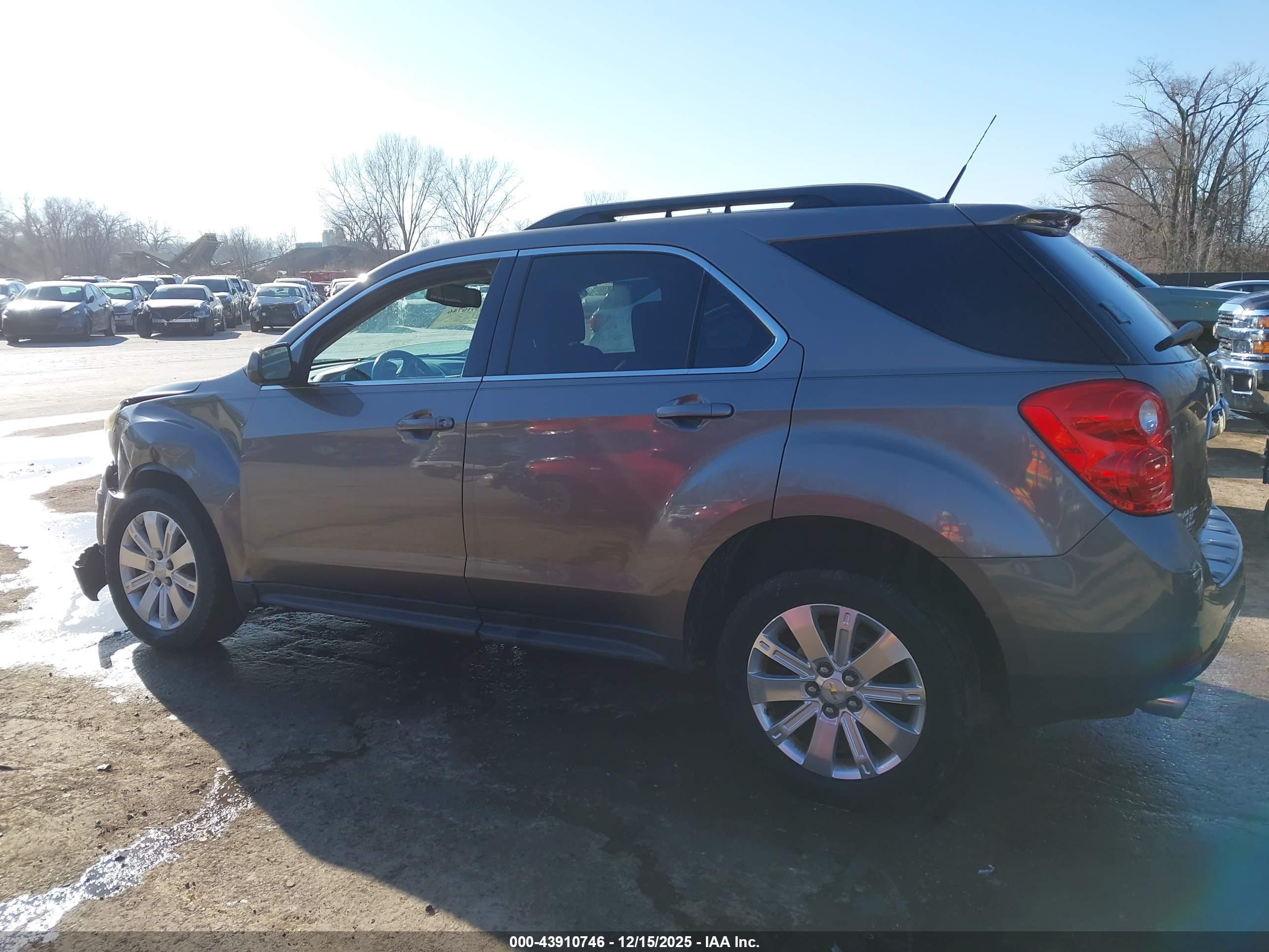 2011 Chevrolet Equinox 1lt Brown vin: 2CNFLDE59B6376800