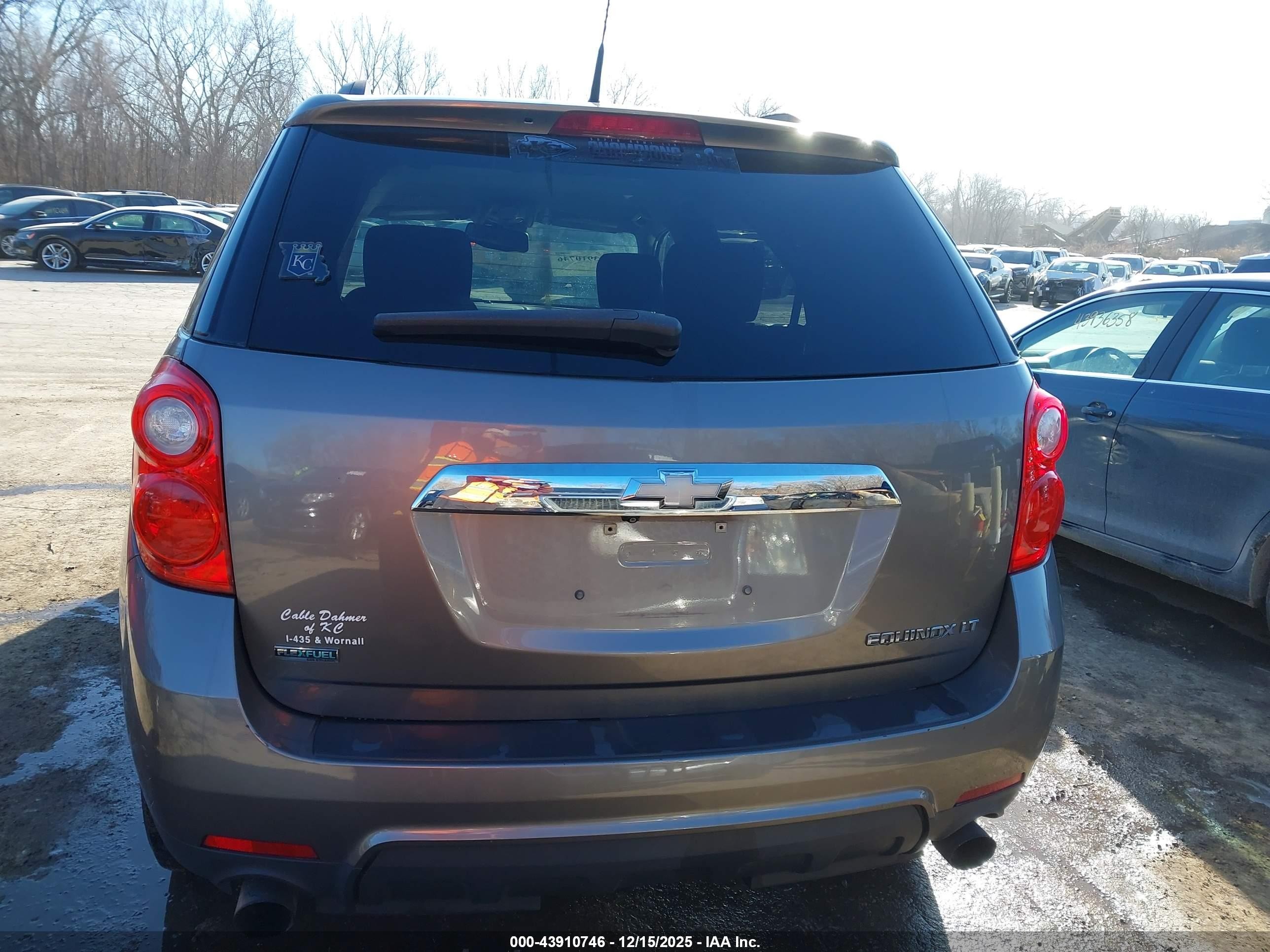 2011 Chevrolet Equinox 1lt Brown vin: 2CNFLDE59B6376800