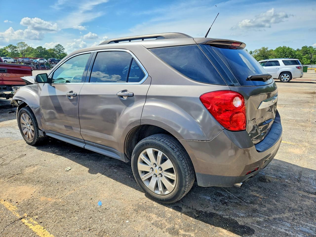 2011 Chevrolet Equinox Lt Brown vin: 2CNFLDE5XB6427429