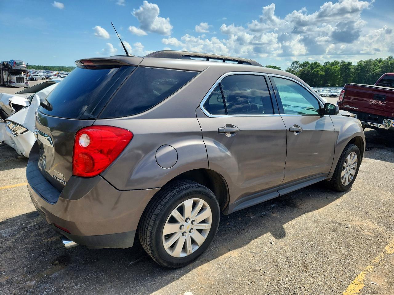 2011 Chevrolet Equinox Lt Brown vin: 2CNFLDE5XB6427429