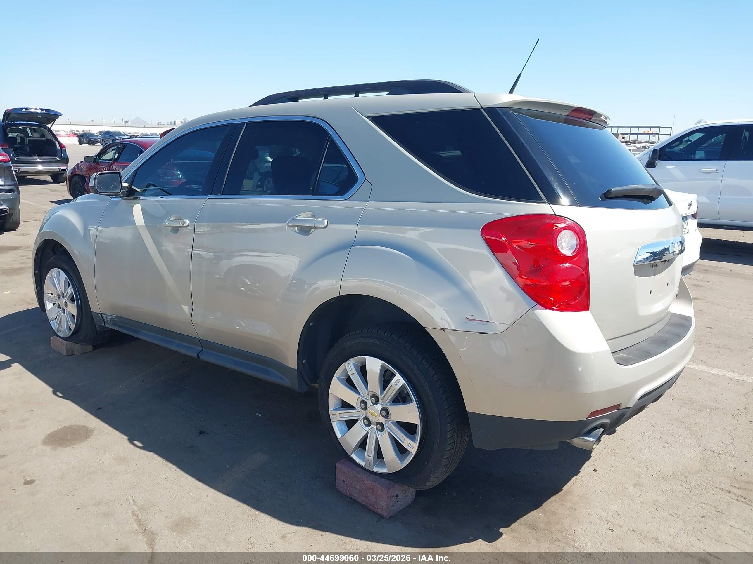 2010 Chevrolet Equinox Lt Gold vin: 2CNFLDEY0A6311617