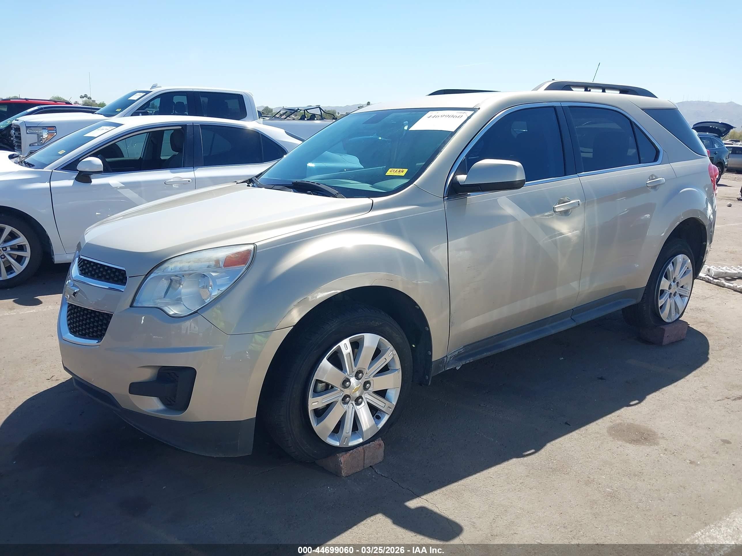 2010 Chevrolet Equinox Lt Gold vin: 2CNFLDEY0A6311617