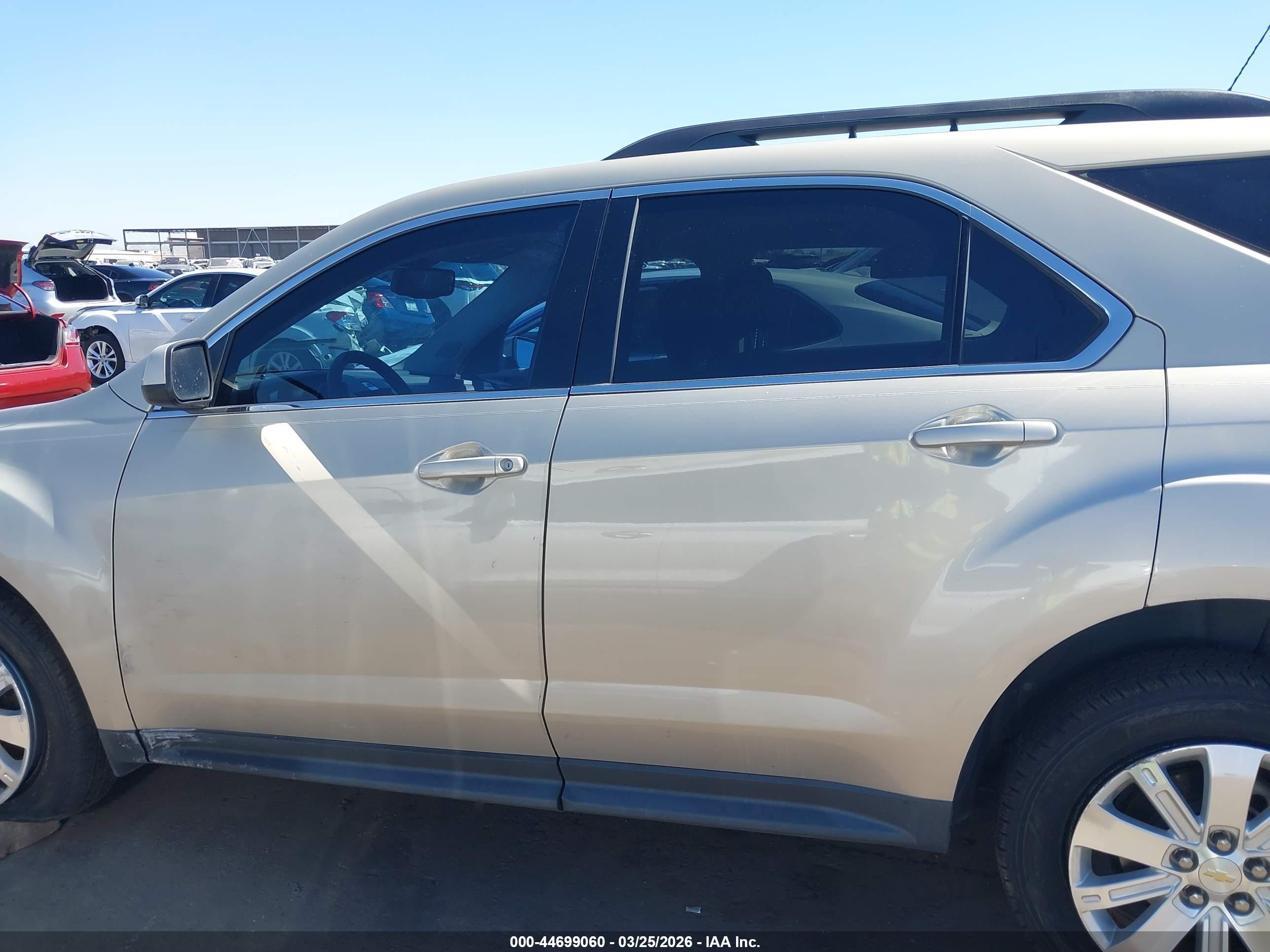 2010 Chevrolet Equinox Lt Gold vin: 2CNFLDEY0A6311617