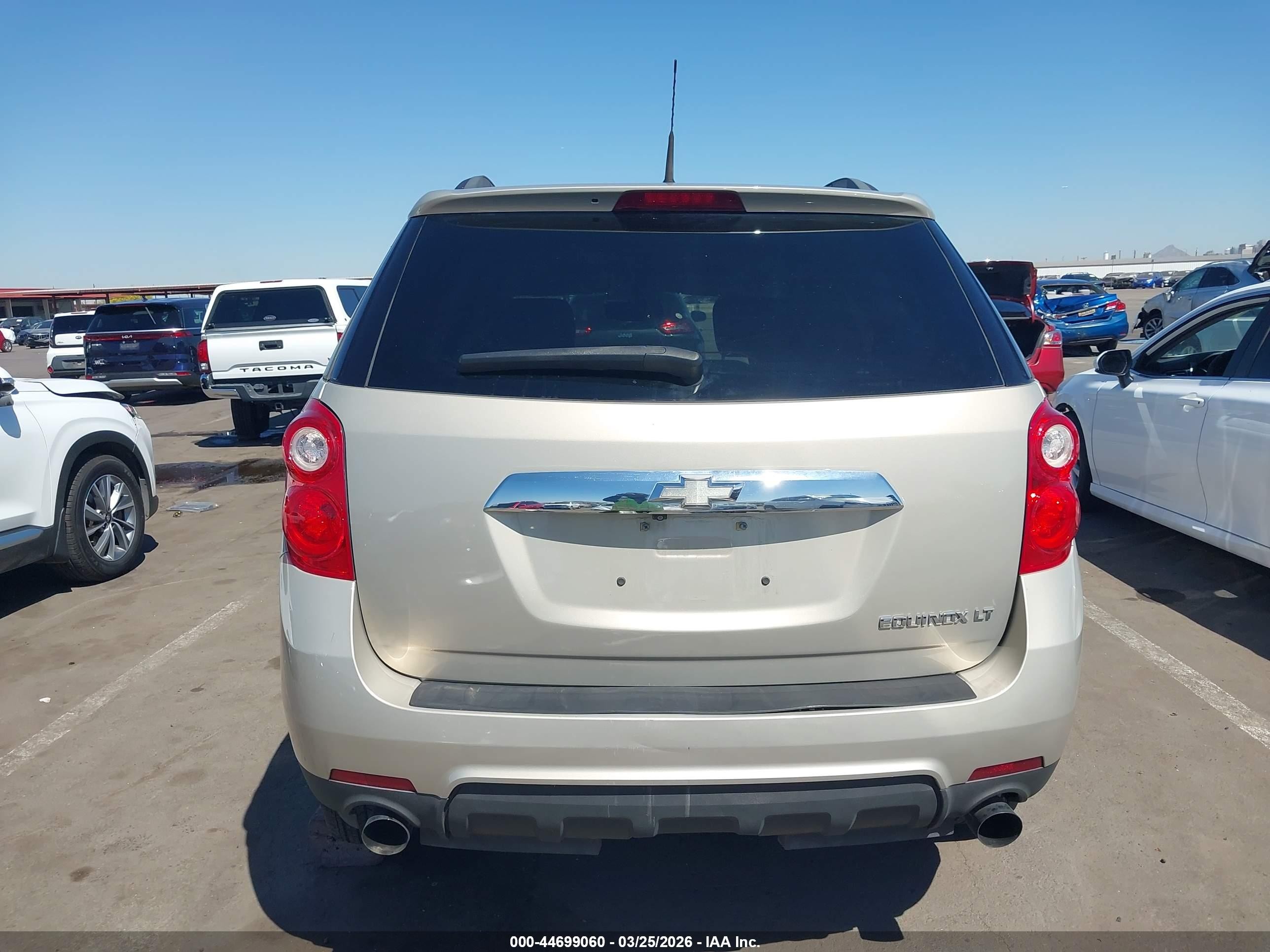 2010 Chevrolet Equinox Lt Gold vin: 2CNFLDEY0A6311617