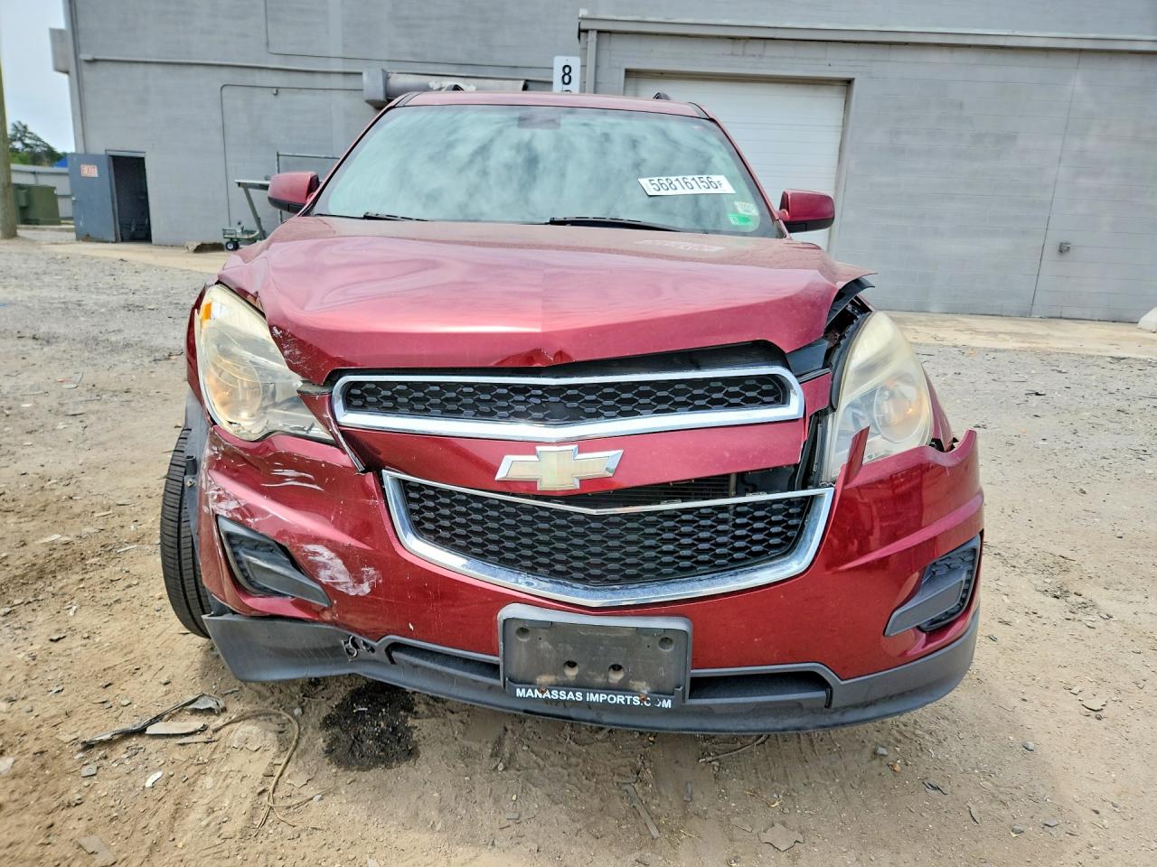 2010 Chevrolet Eqinox Red vin: 2CNFLDEY0A6358629