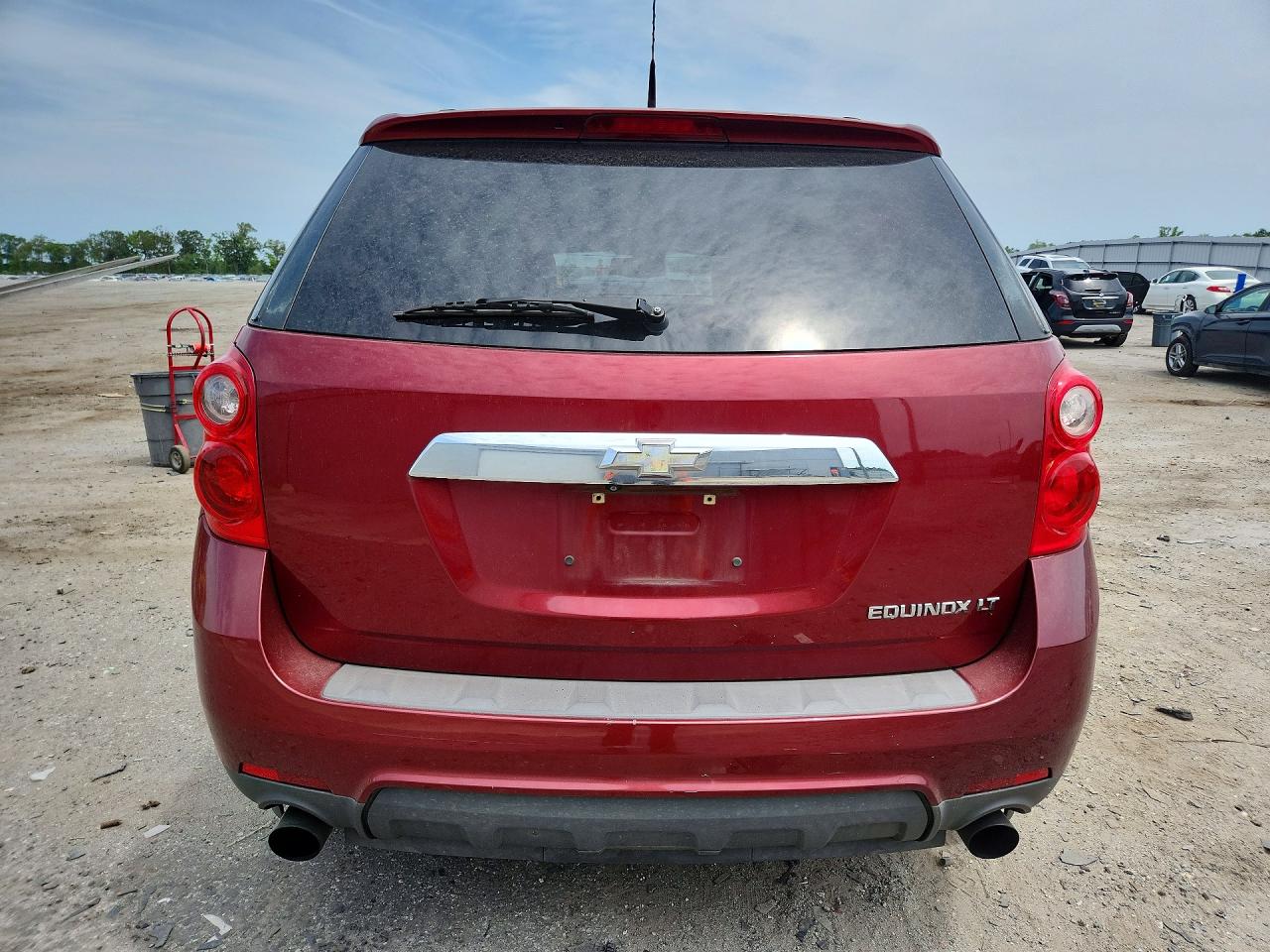 2010 Chevrolet Eqinox Red vin: 2CNFLDEY0A6358629