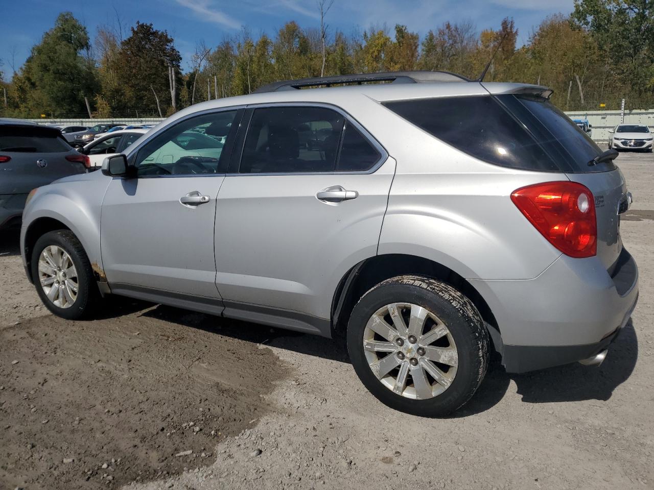 2010 Chevrolet Equinox Lt Silver vin: 2CNFLDEY7A6324185