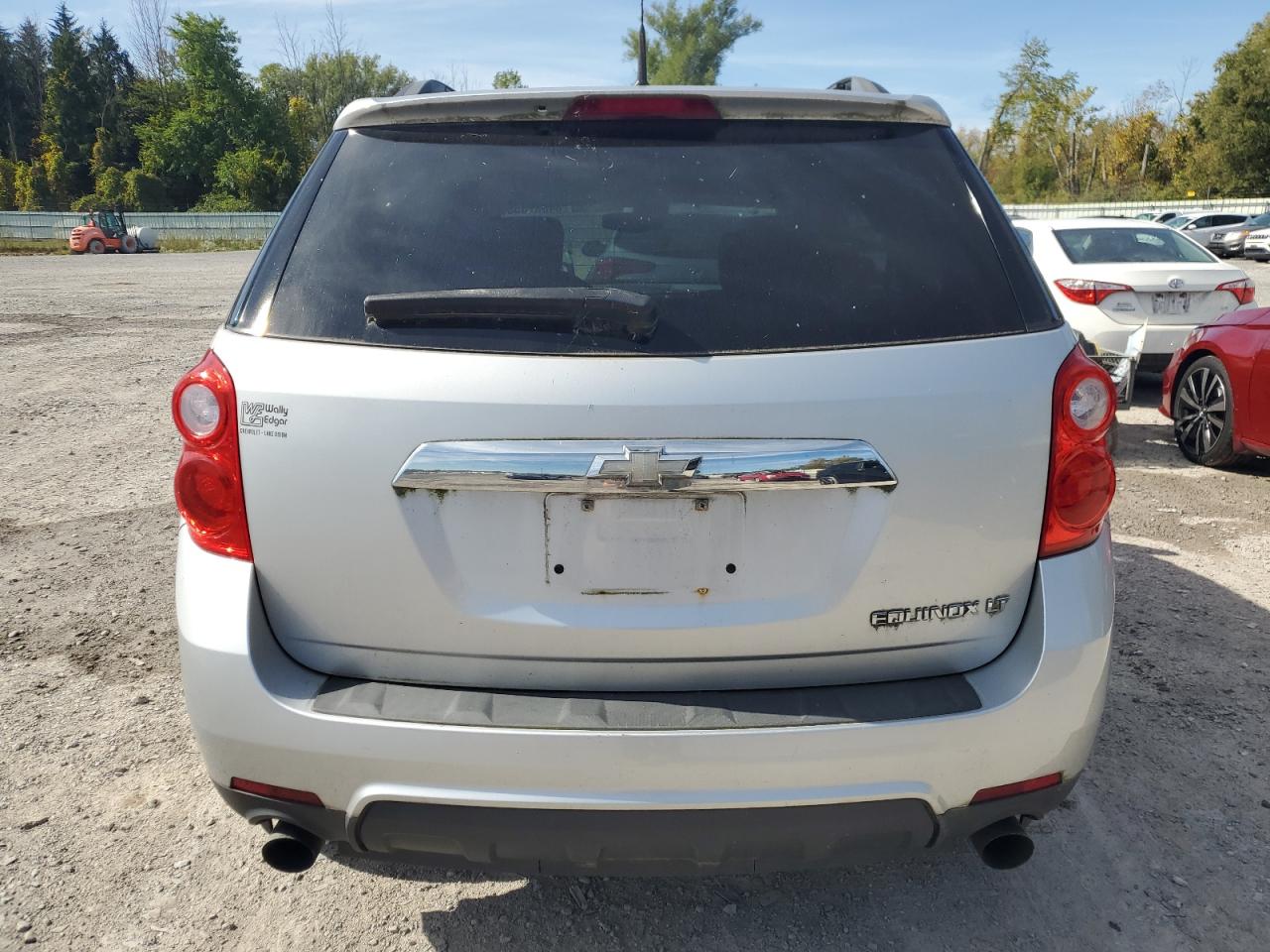 2010 Chevrolet Equinox Lt Silver vin: 2CNFLDEY7A6324185