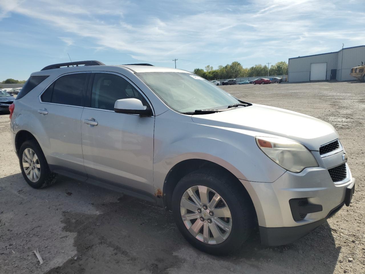 2010 Chevrolet Equinox Lt Silver vin: 2CNFLDEY7A6324185