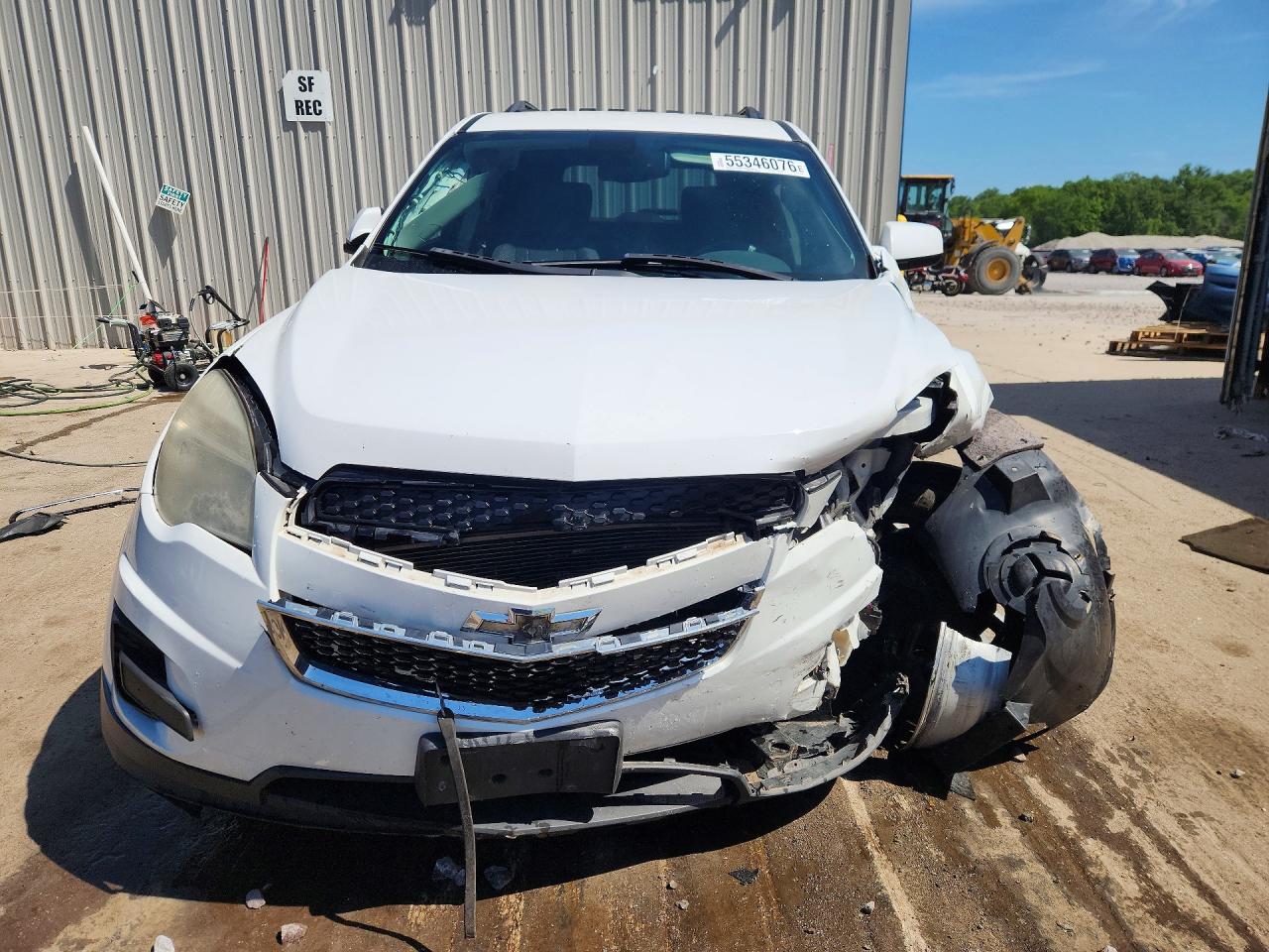 2011 Chevrolet Equinox Lt White vin: 2CNFLEE52B6404054