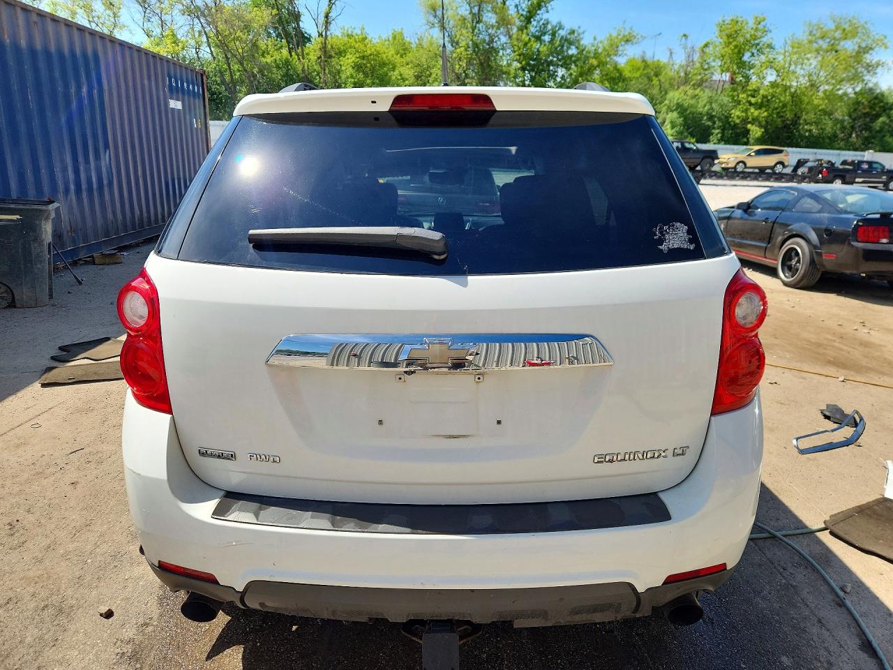 2011 Chevrolet Equinox Lt White vin: 2CNFLEE52B6404054
