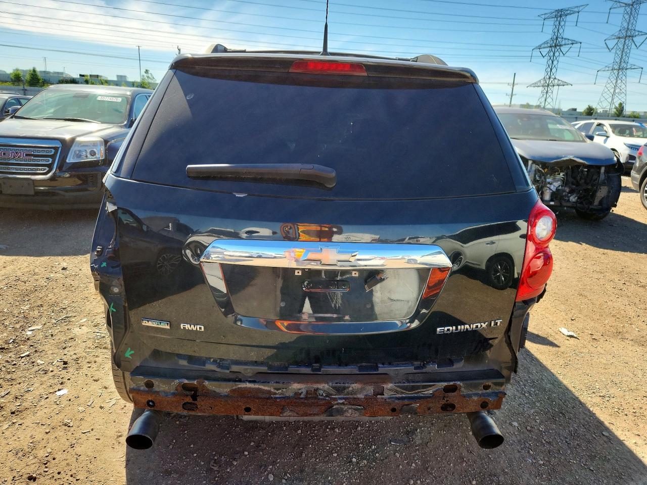 2011 Chevrolet Equinox Lt Black vin: 2CNFLEE55B6407885