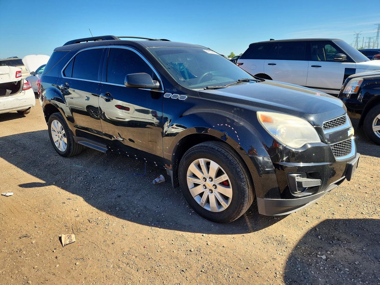 2011 Chevrolet Equinox Lt Black vin: 2CNFLEE55B6407885