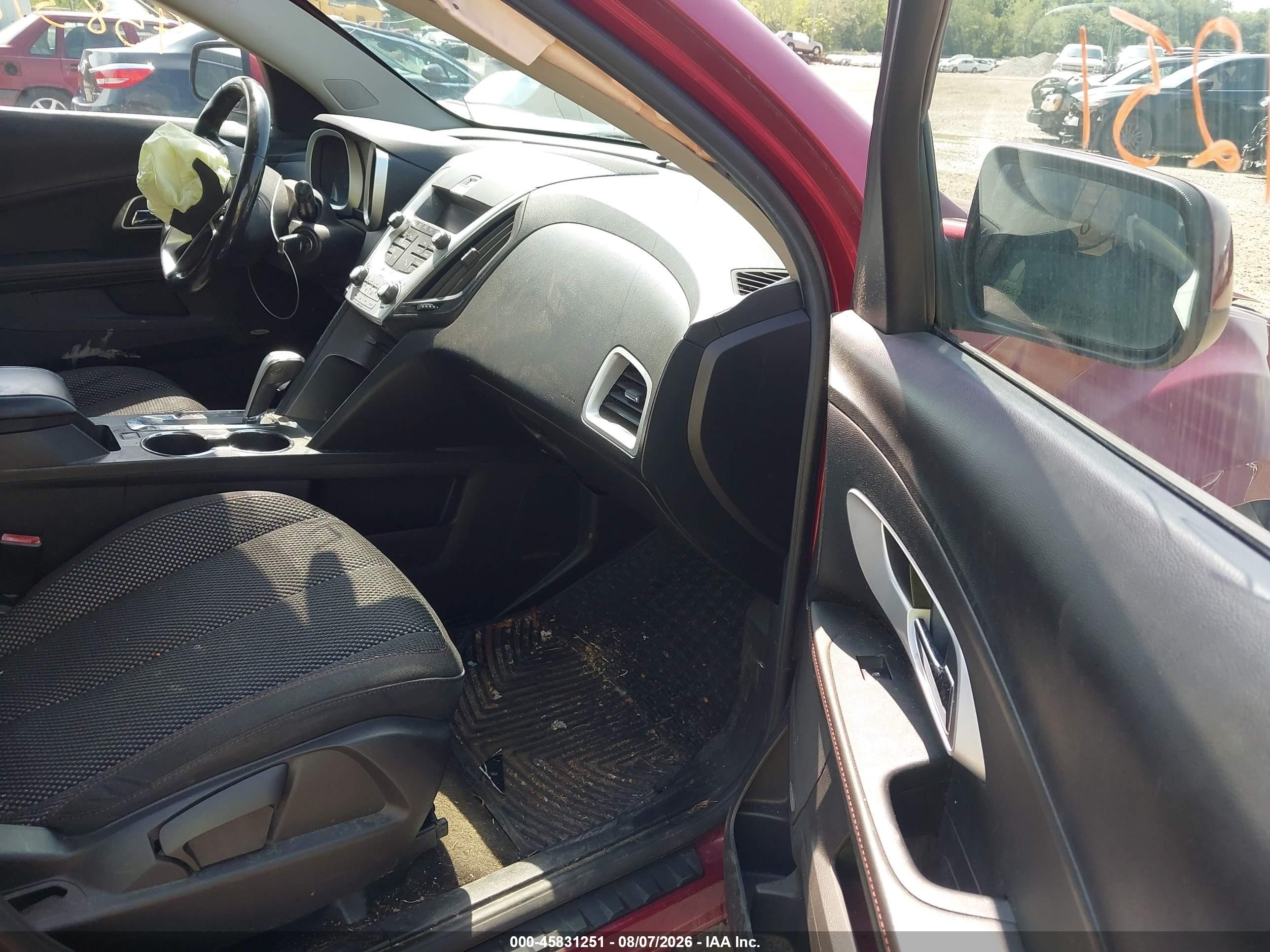 2011 Chevrolet Equinox Lt W/1lt Темно-бордовый vin: 2CNFLEE57B6401232