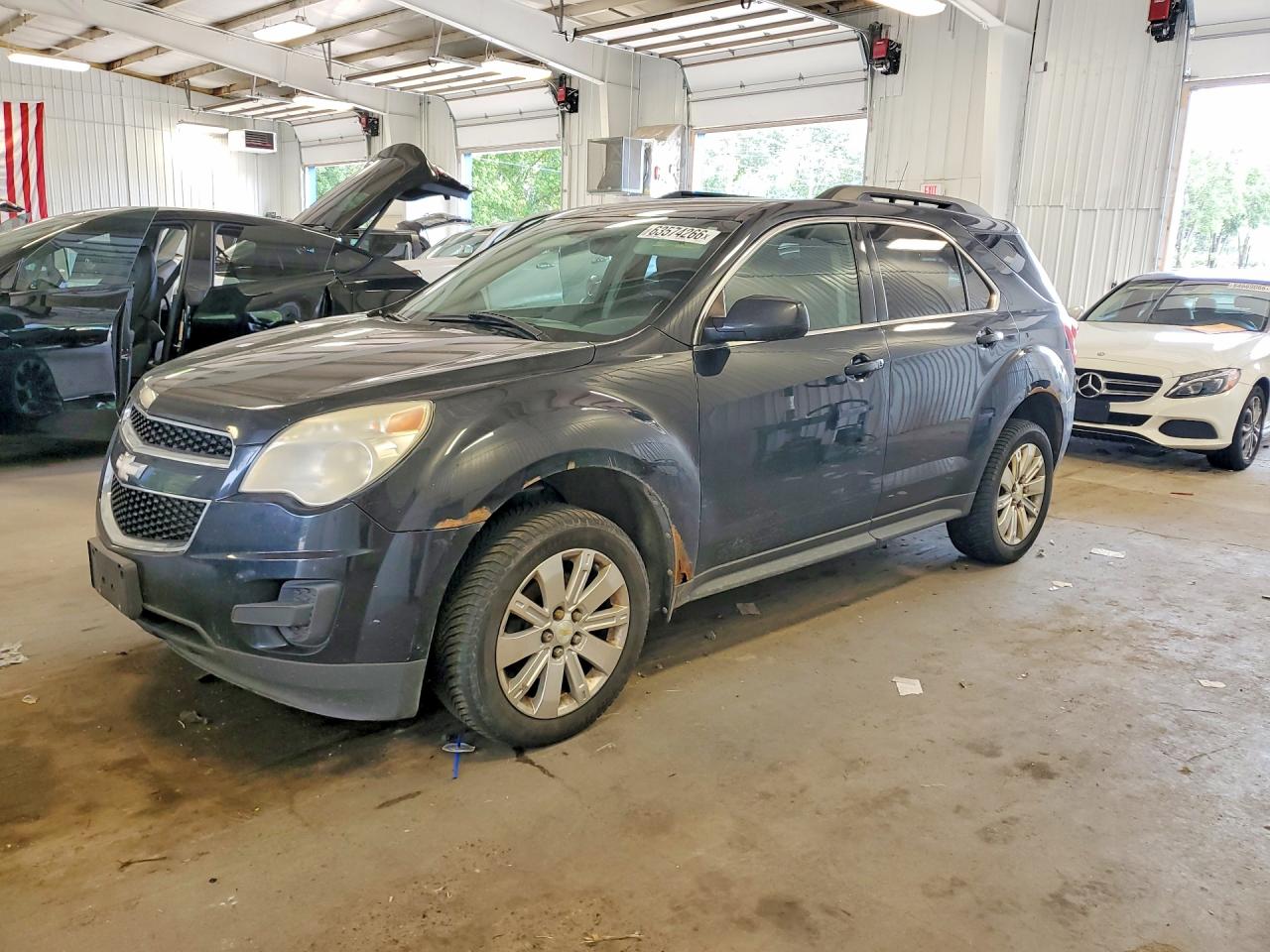2011 Chevrolet Equinox Lt Gray vin: 2CNFLEE59B6336142