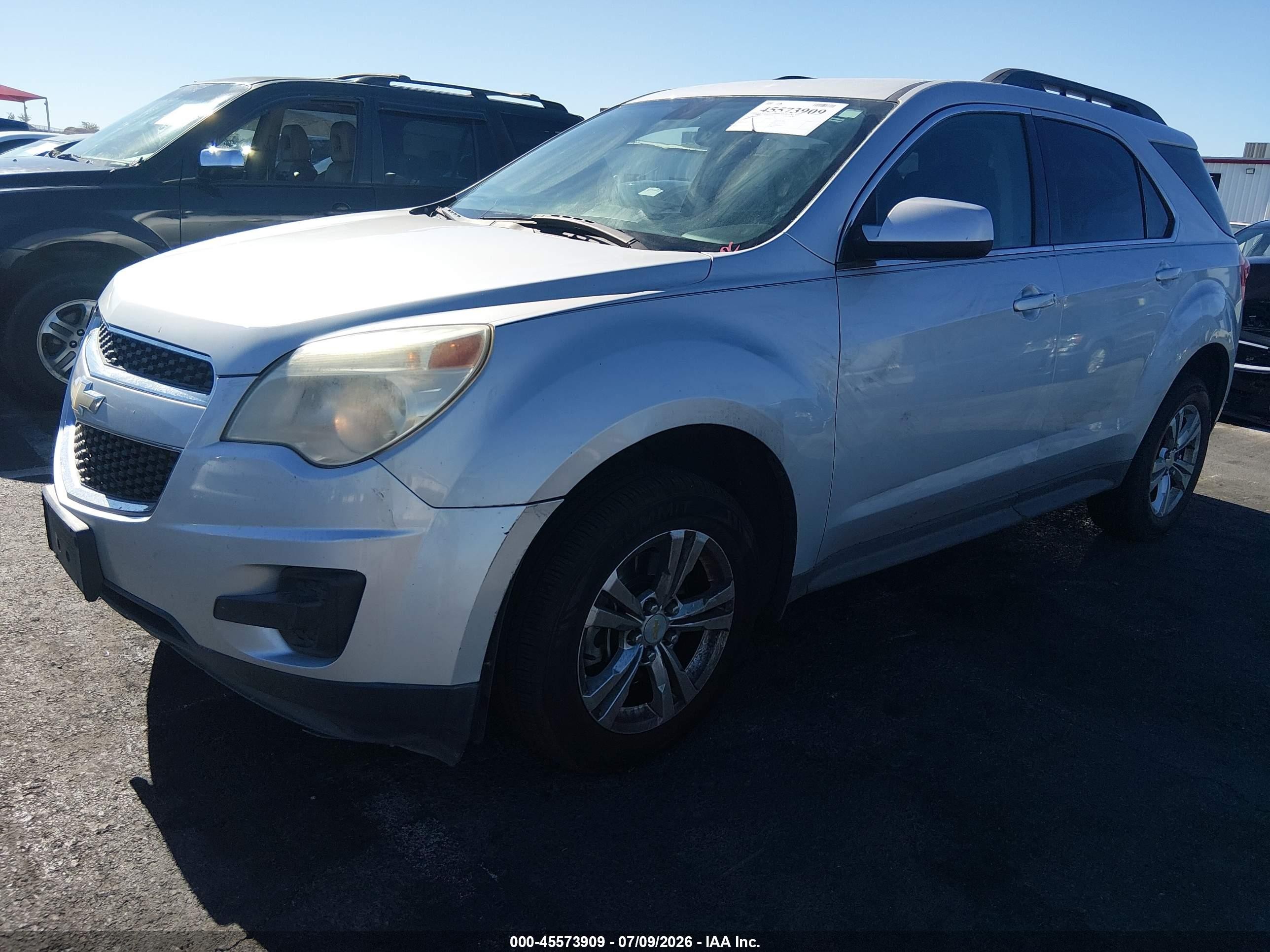 2011 Chevrolet Equinox Lt W/1lt Серебряный vin: 2CNFLEEC0B6229169