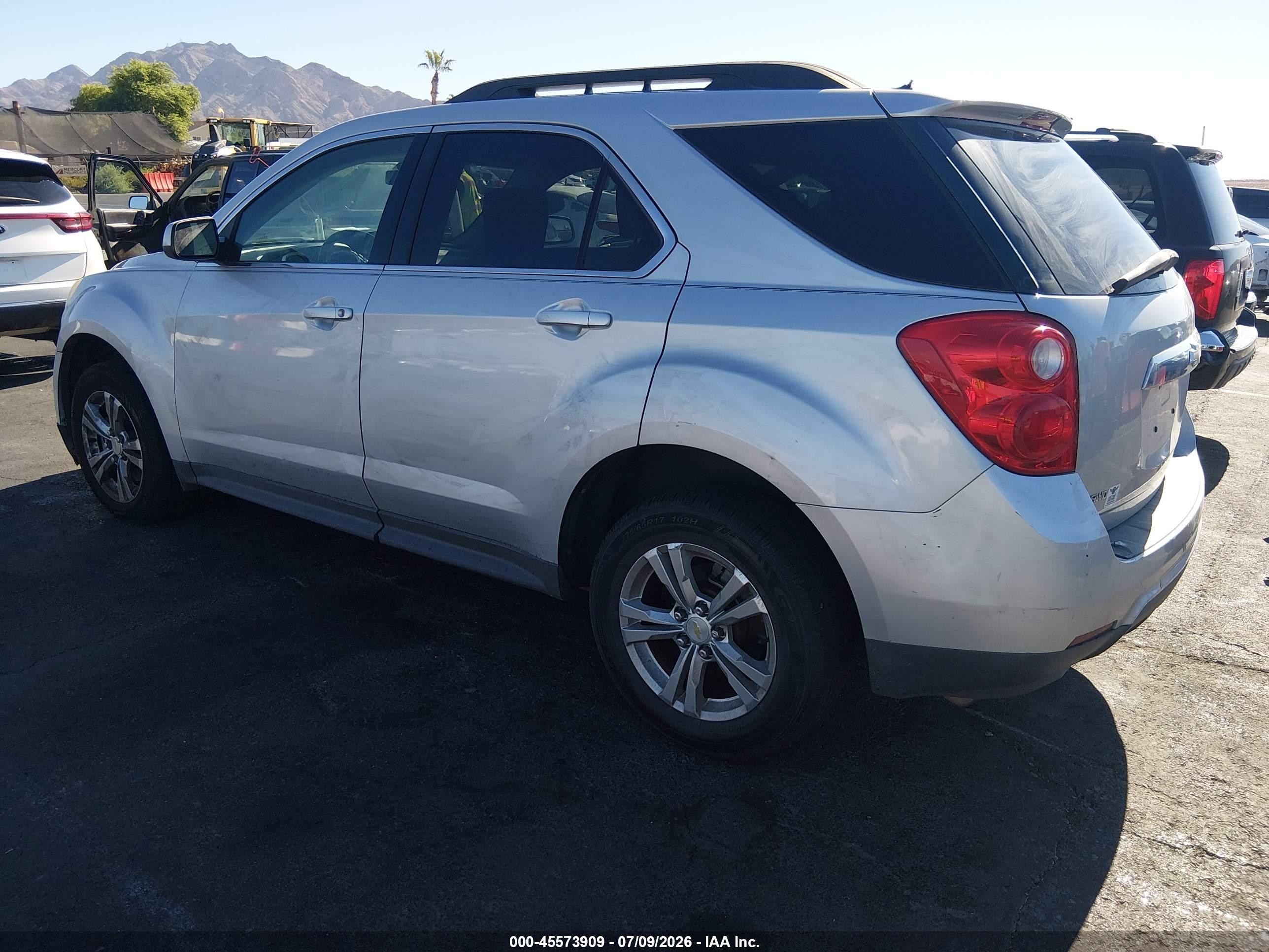 2011 Chevrolet Equinox Lt W/1lt Серебряный vin: 2CNFLEEC0B6229169