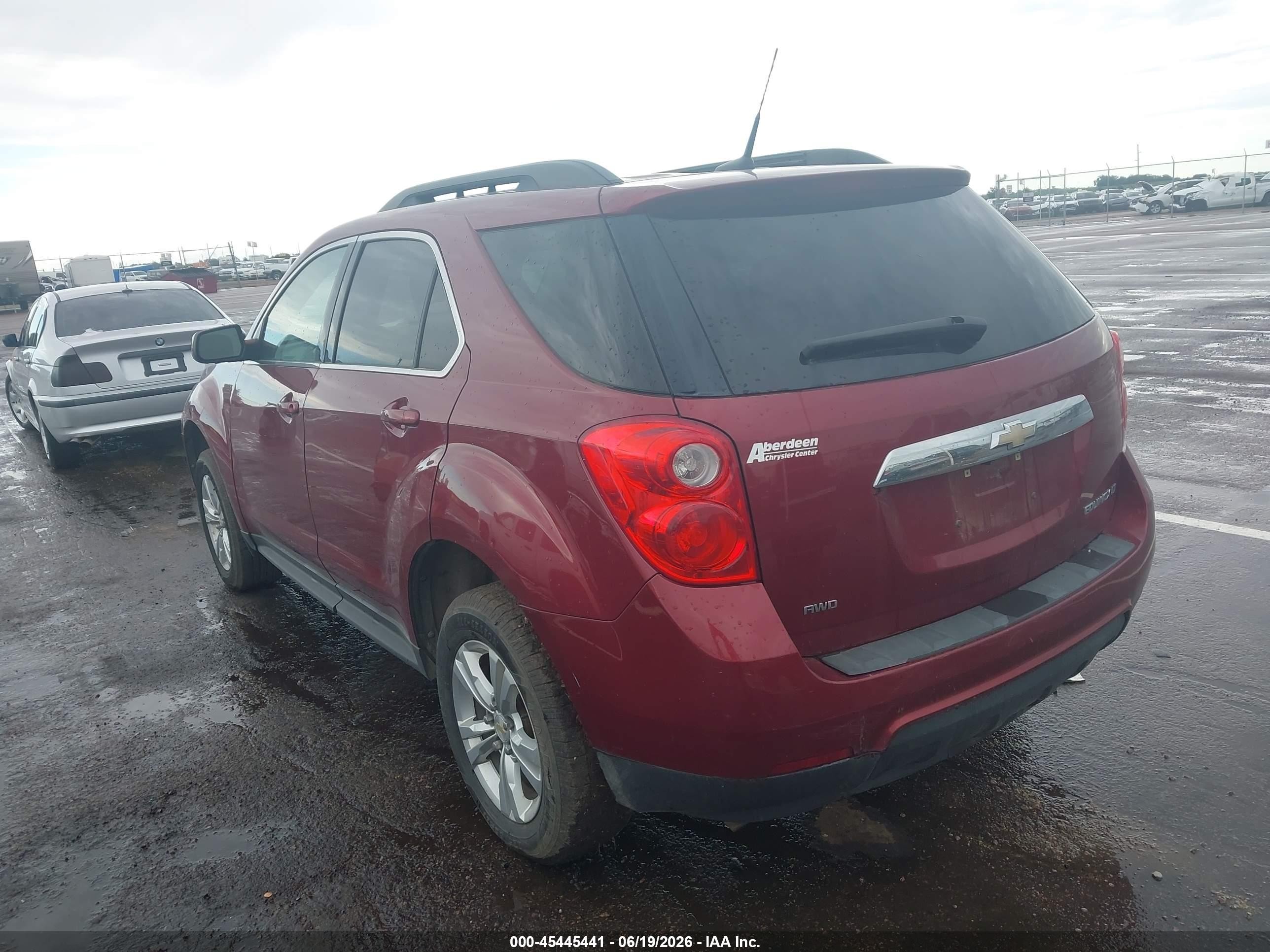2011 Chevrolet Equinox Lt W/1lt Red vin: 2CNFLEEC0B6407209