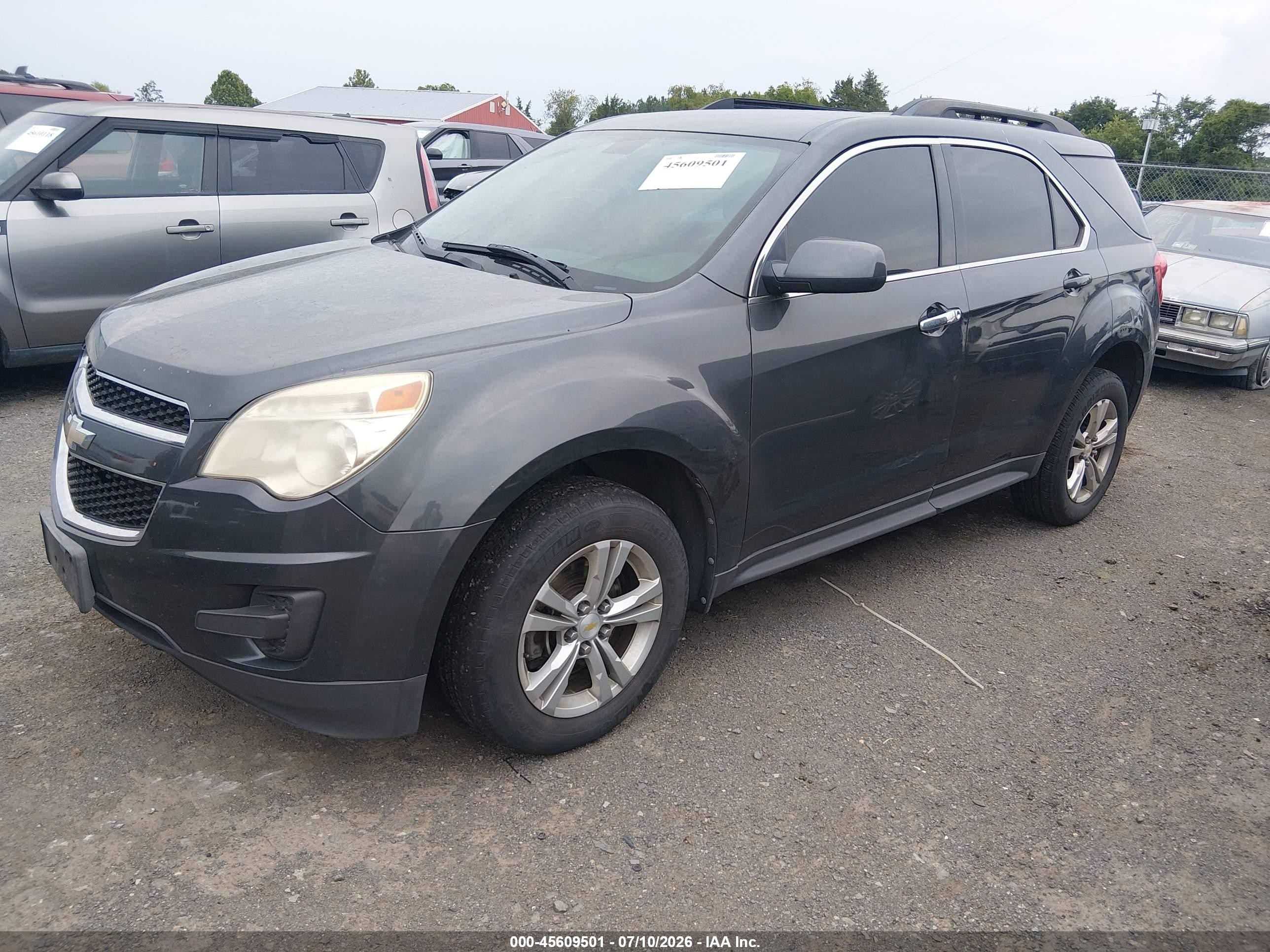 2011 Chevrolet Equinox Lt W/1lt Gray vin: 2CNFLEEC1B6213885