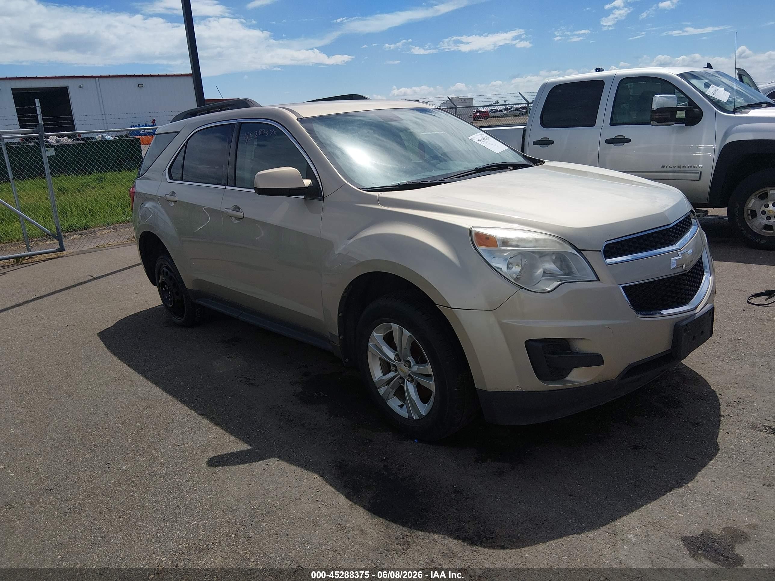 2011 Chevrolet Equinox 1lt Tan vin: 2CNFLEEC1B6259362