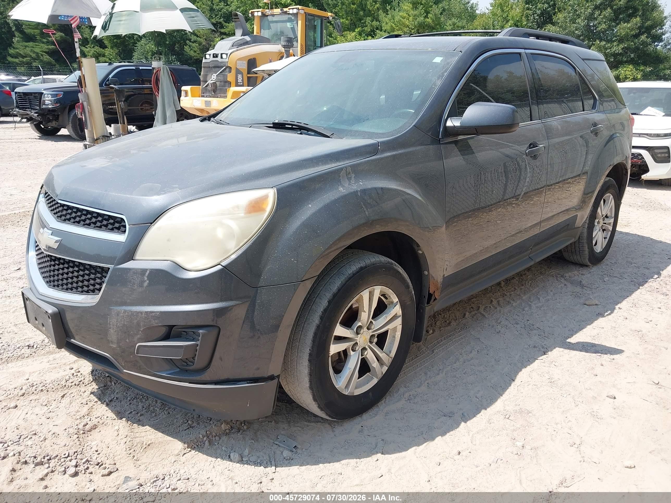 2011 Chevrolet Equinox Lt W/1lt Gray vin: 2CNFLEEC1B6316868