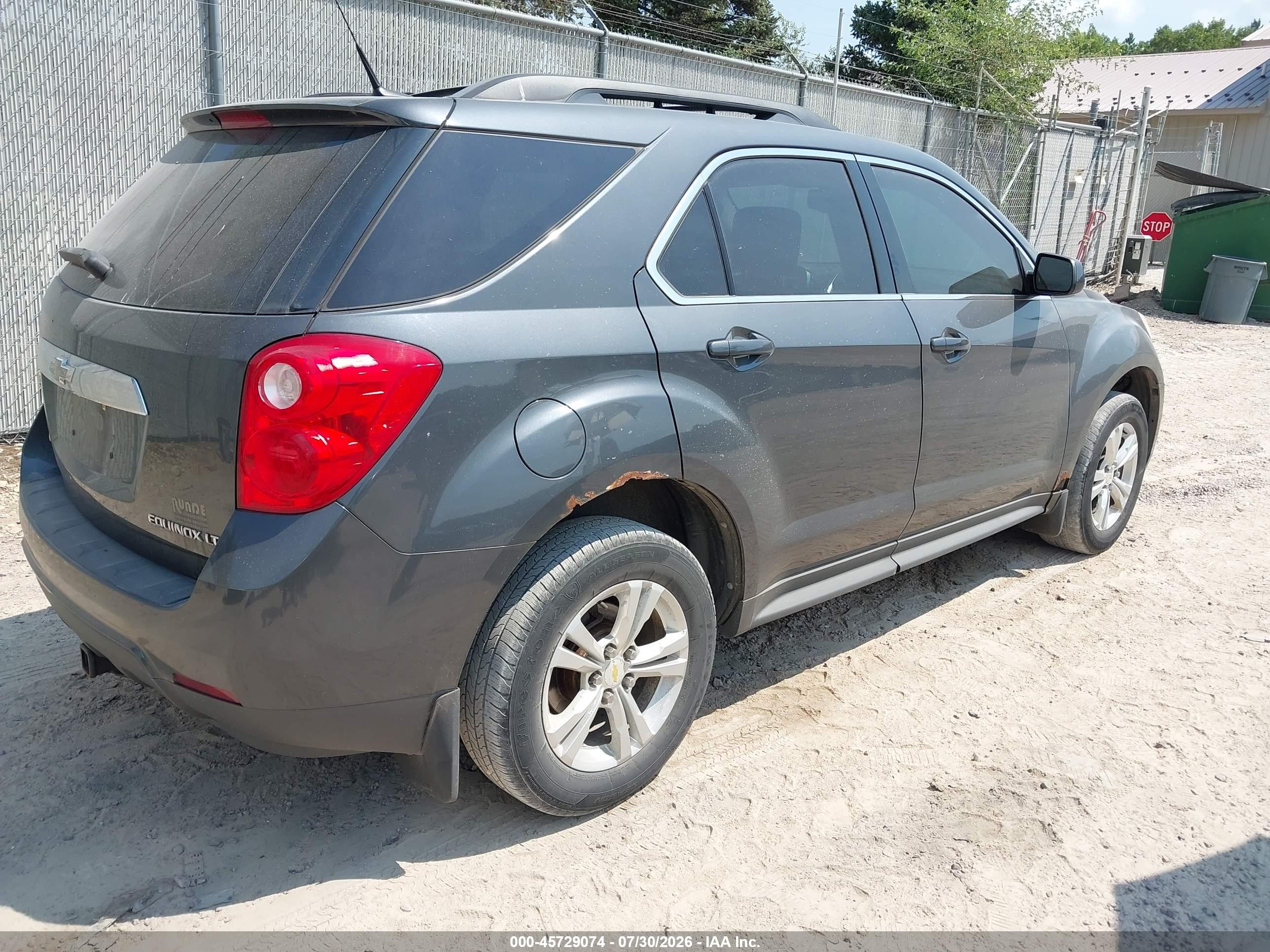 2011 Chevrolet Equinox Lt W/1lt Gray vin: 2CNFLEEC1B6316868