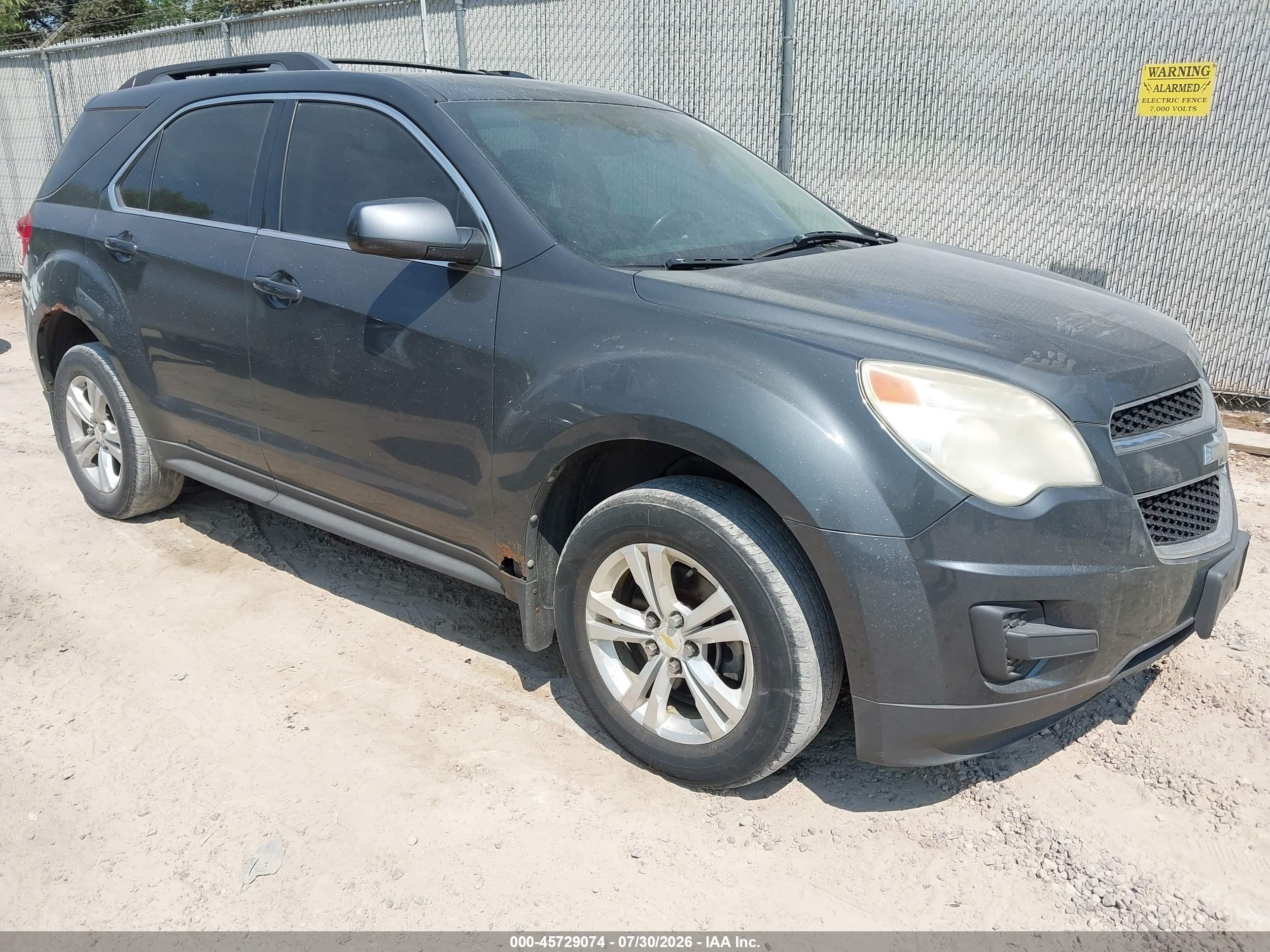 2011 Chevrolet Equinox Lt W/1lt Gray vin: 2CNFLEEC1B6316868
