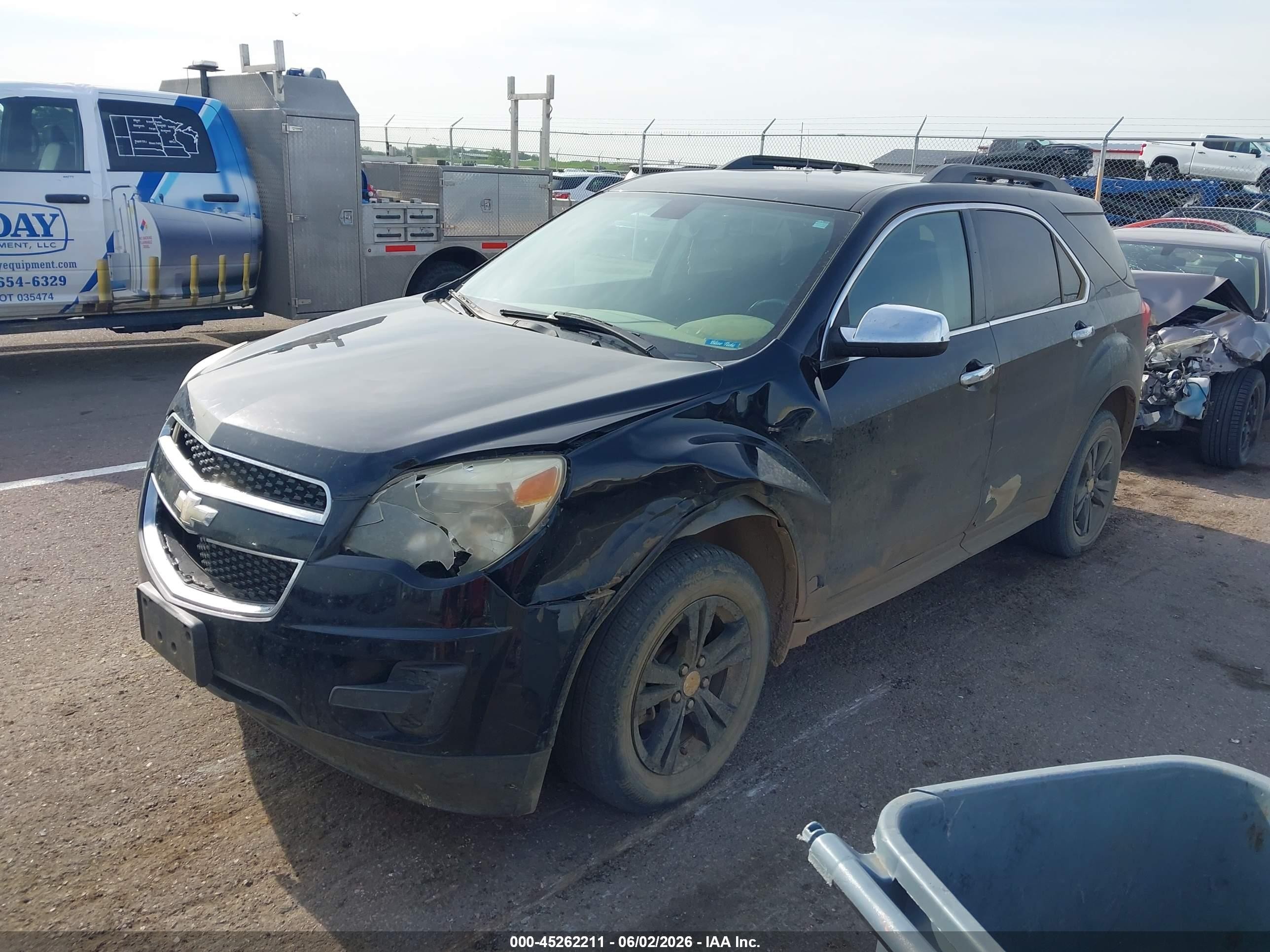 2011 Chevrolet Equinox 1lt Black vin: 2CNFLEEC2B6215855