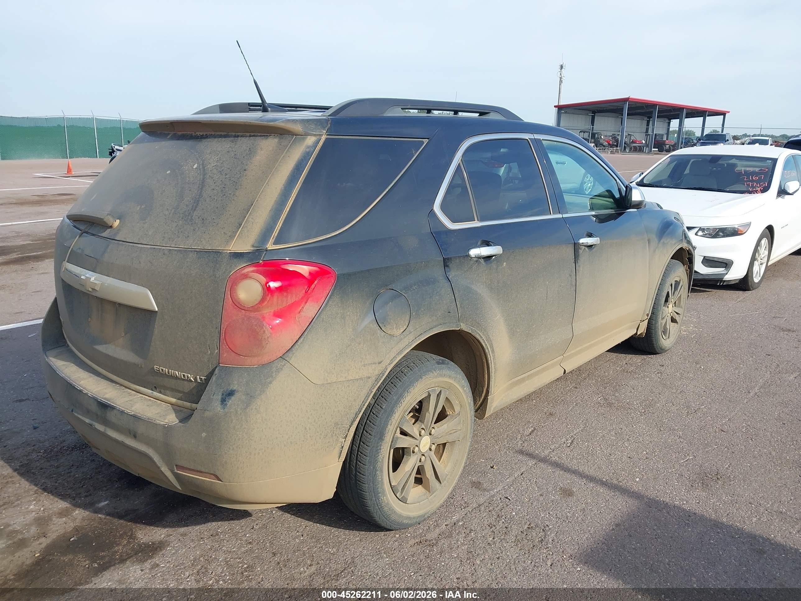 2011 Chevrolet Equinox 1lt Black vin: 2CNFLEEC2B6215855