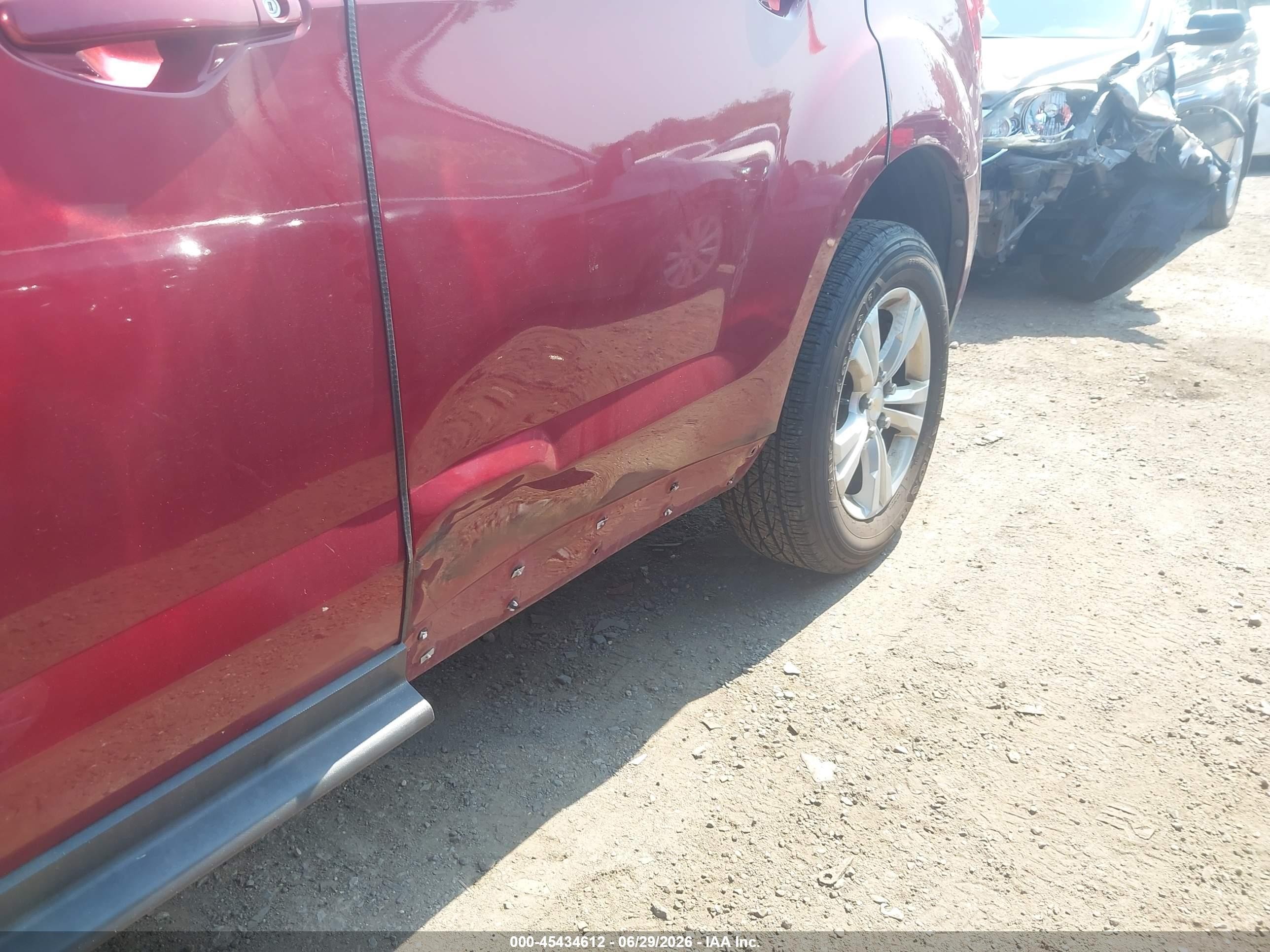 2011 Chevrolet Equinox Lt W/1lt Red vin: 2CNFLEEC2B6236026