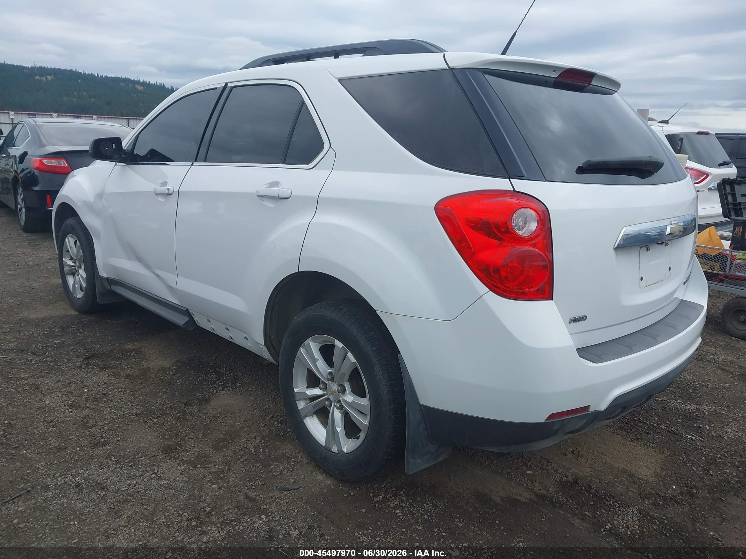 2011 Chevrolet Equinox Lt W/1lt White vin: 2CNFLEEC2B6261086