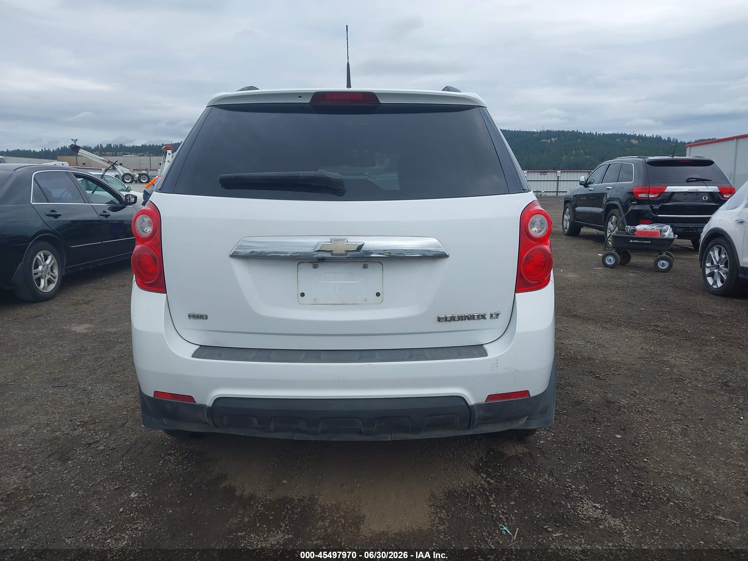 2011 Chevrolet Equinox Lt W/1lt White vin: 2CNFLEEC2B6261086