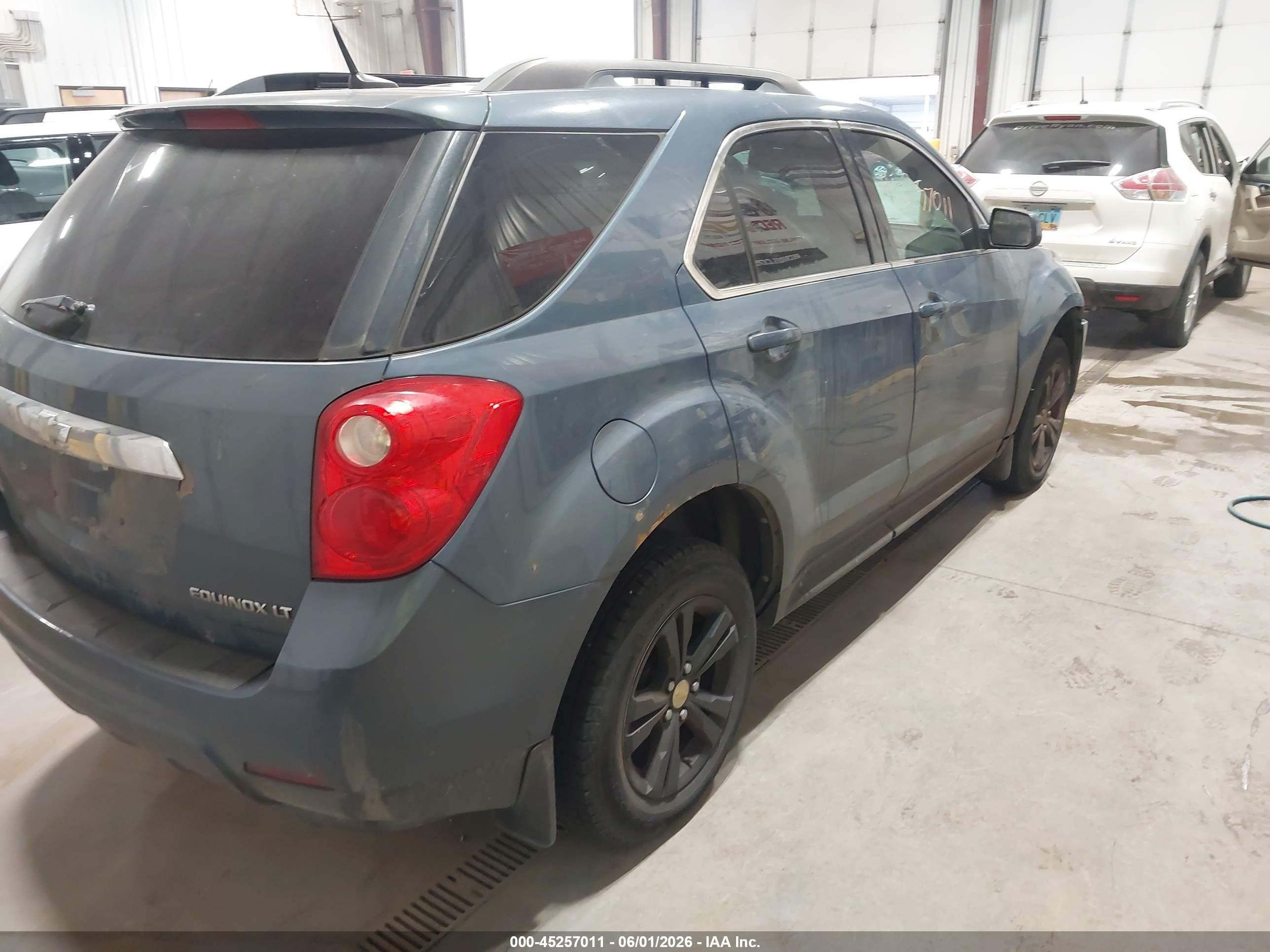 2011 Chevrolet Equinox 1lt Light Blue vin: 2CNFLEEC2B6355792