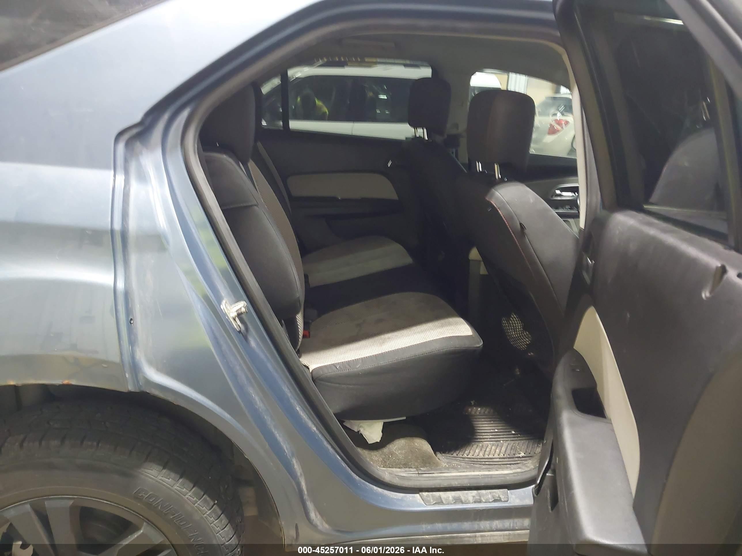 2011 Chevrolet Equinox 1lt Light Blue vin: 2CNFLEEC2B6355792
