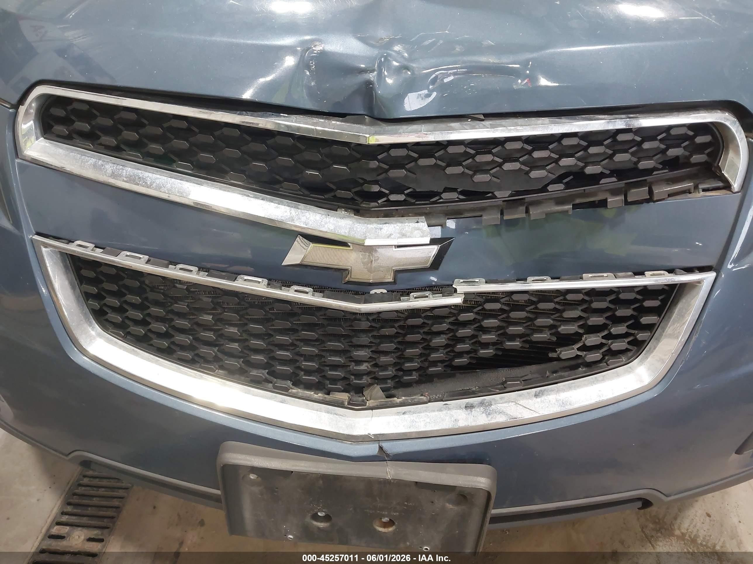 2011 Chevrolet Equinox 1lt Light Blue vin: 2CNFLEEC2B6355792