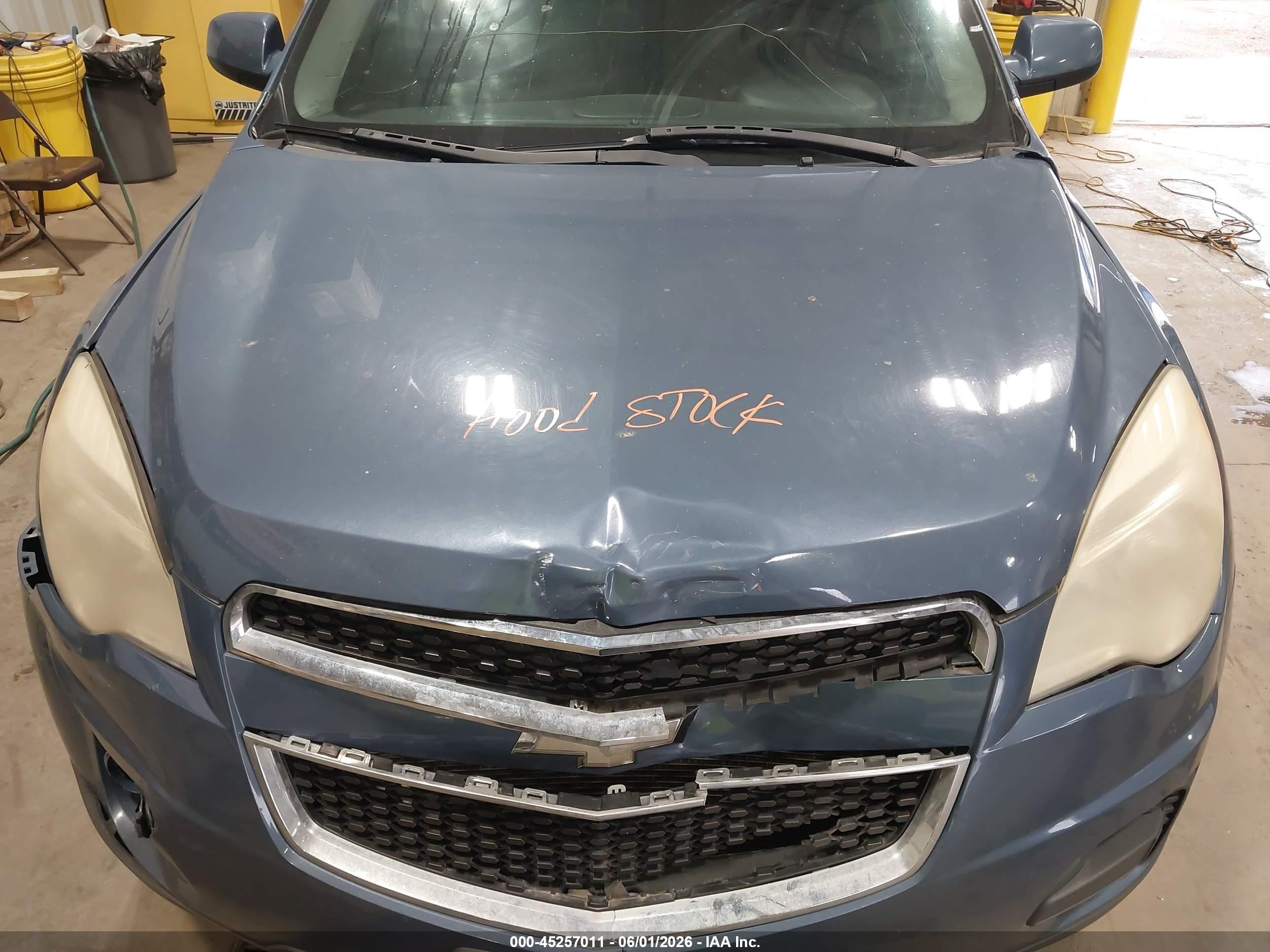 2011 Chevrolet Equinox 1lt Light Blue vin: 2CNFLEEC2B6355792