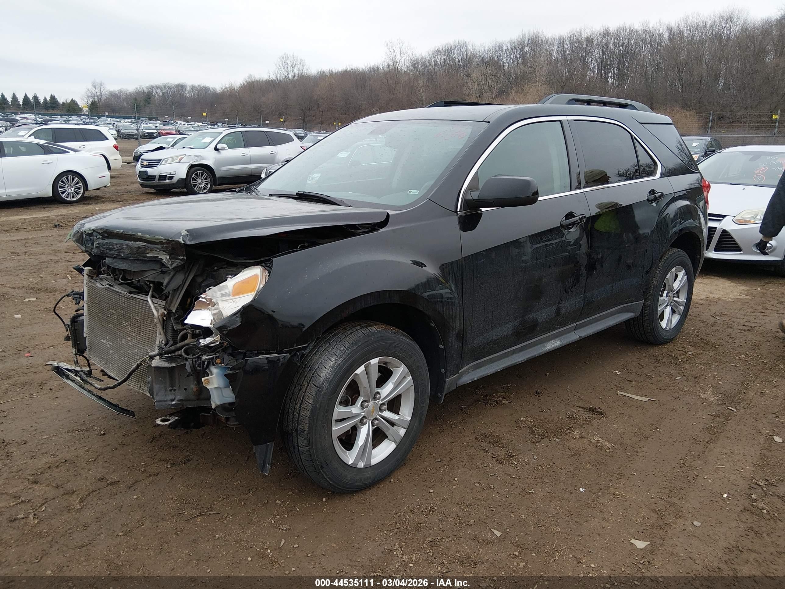 2011 Chevrolet Equinox 1lt Черный vin: 2CNFLEEC2B6393698