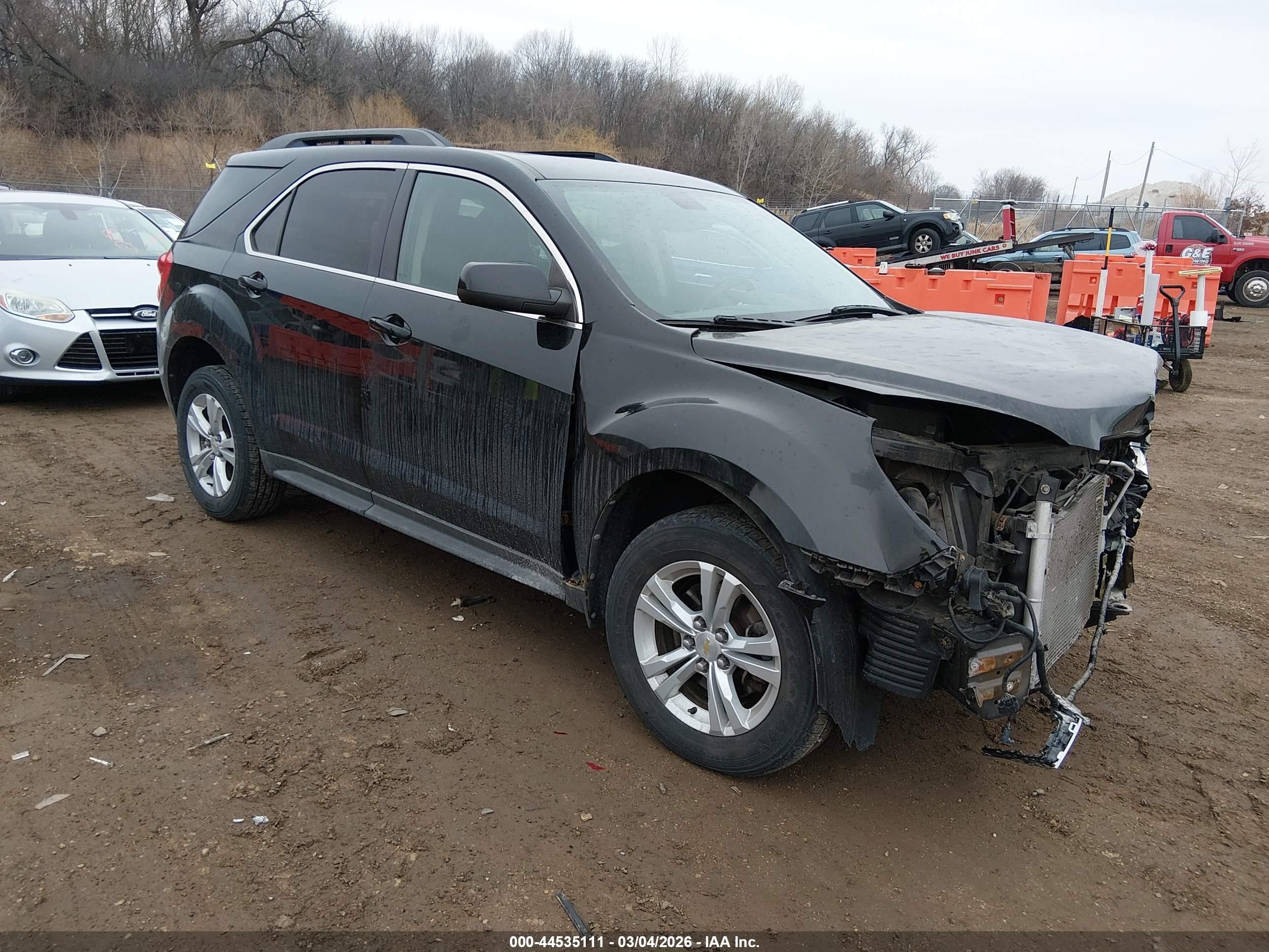 2011 Chevrolet Equinox 1lt Black vin: 2CNFLEEC2B6393698