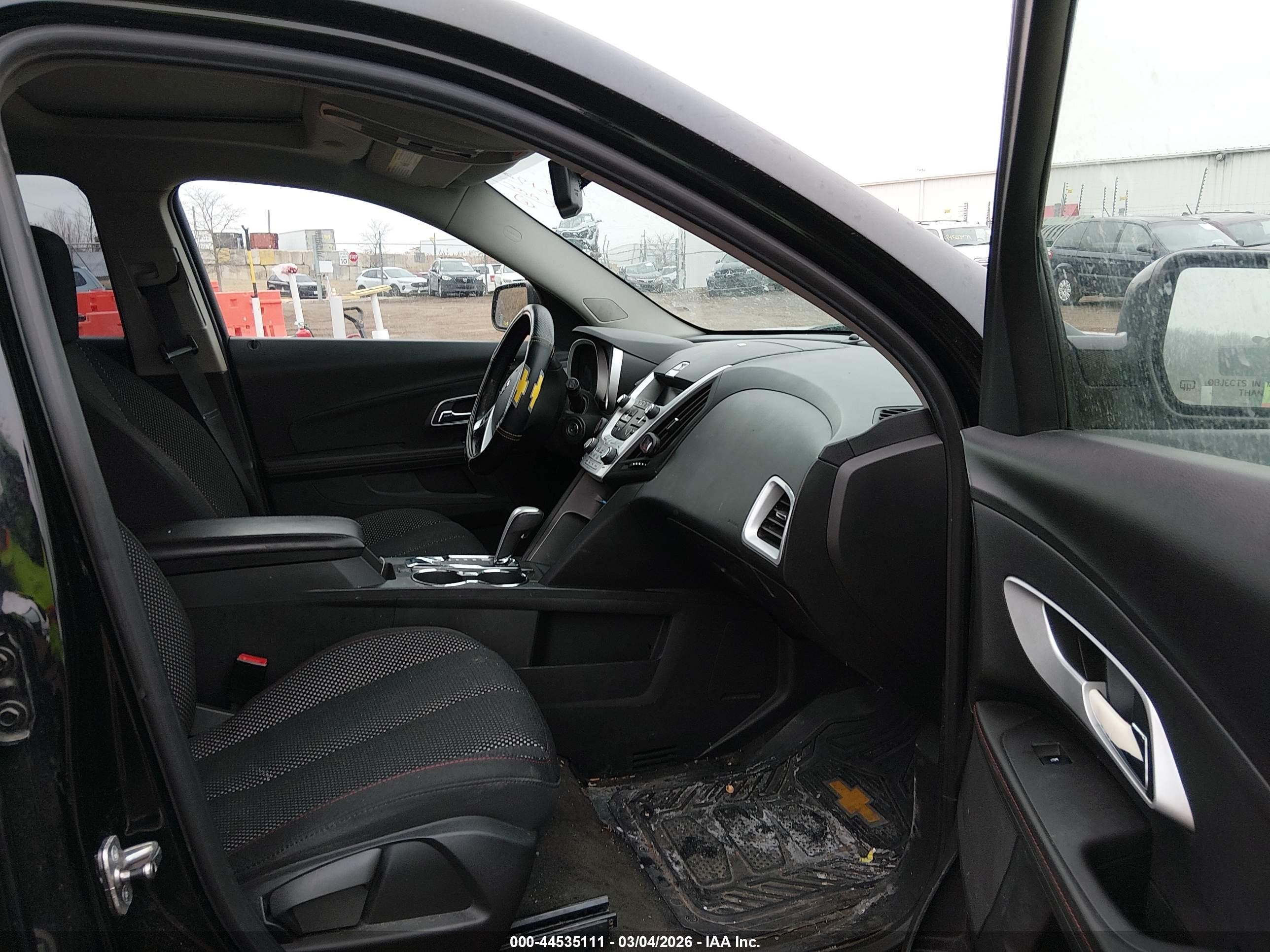 2011 Chevrolet Equinox 1lt Черный vin: 2CNFLEEC2B6393698