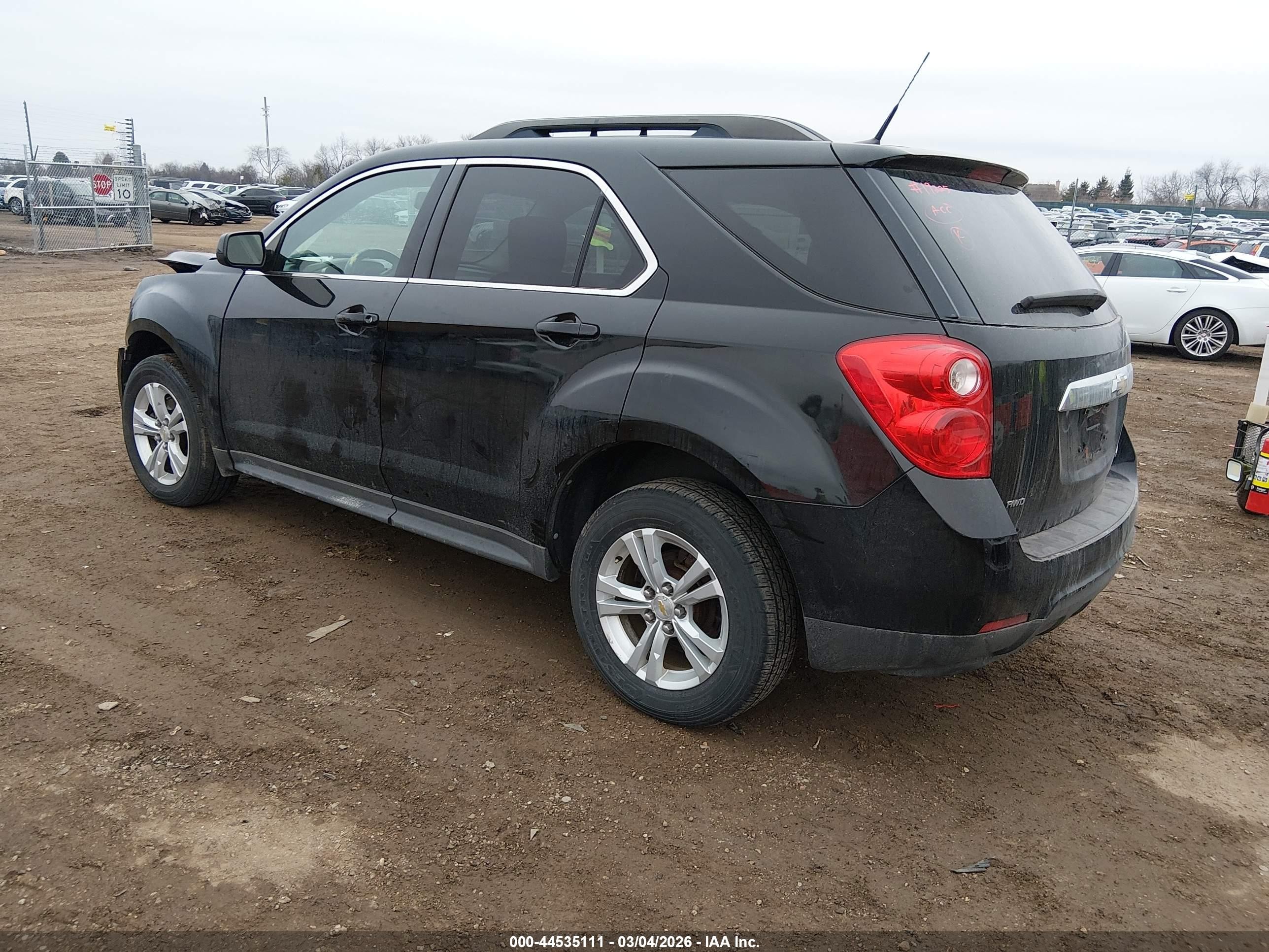 2011 Chevrolet Equinox 1lt Черный vin: 2CNFLEEC2B6393698