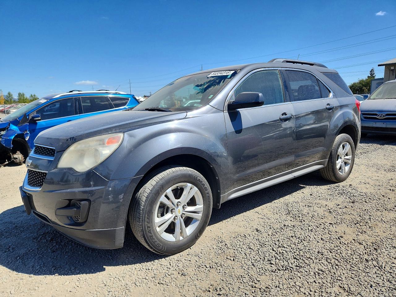 2011 Chevrolet Equinox Lt Gray vin: 2CNFLEEC3B6206548