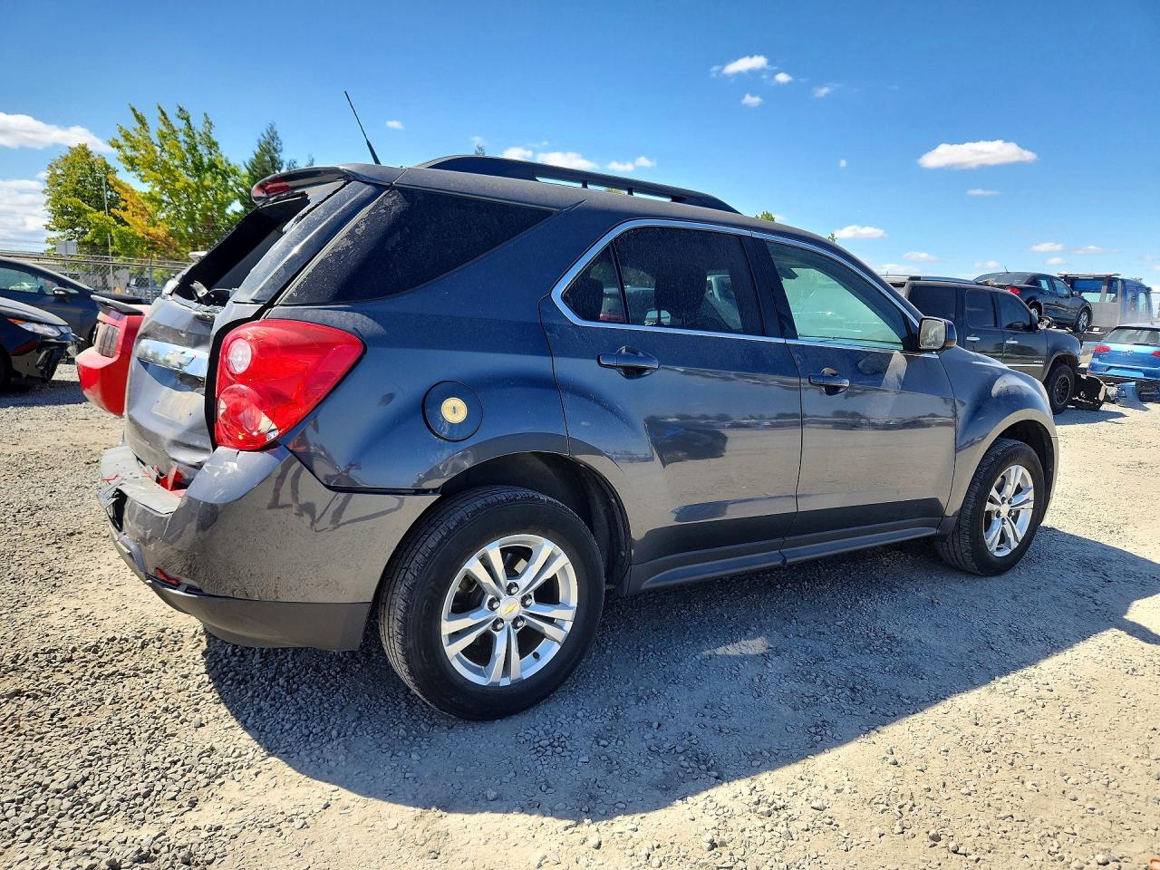 2011 Chevrolet Equinox Lt Gray vin: 2CNFLEEC3B6206548