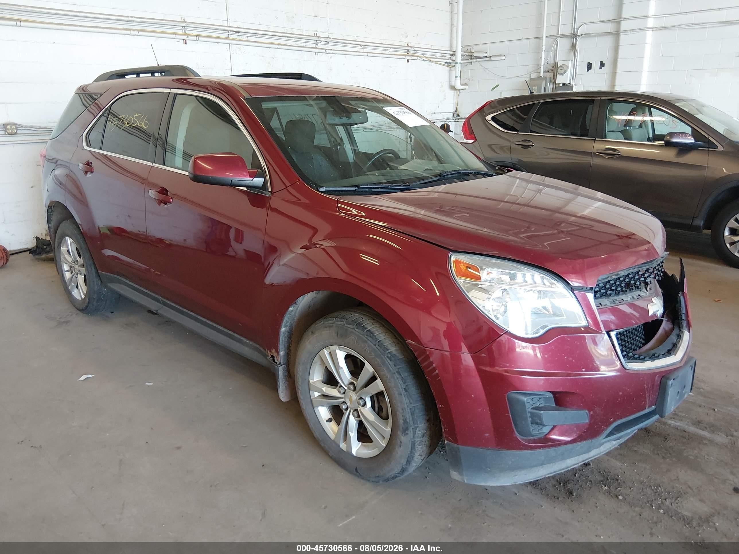 2011 Chevrolet Equinox Lt W/1lt Burgundy vin: 2CNFLEEC4B6315357