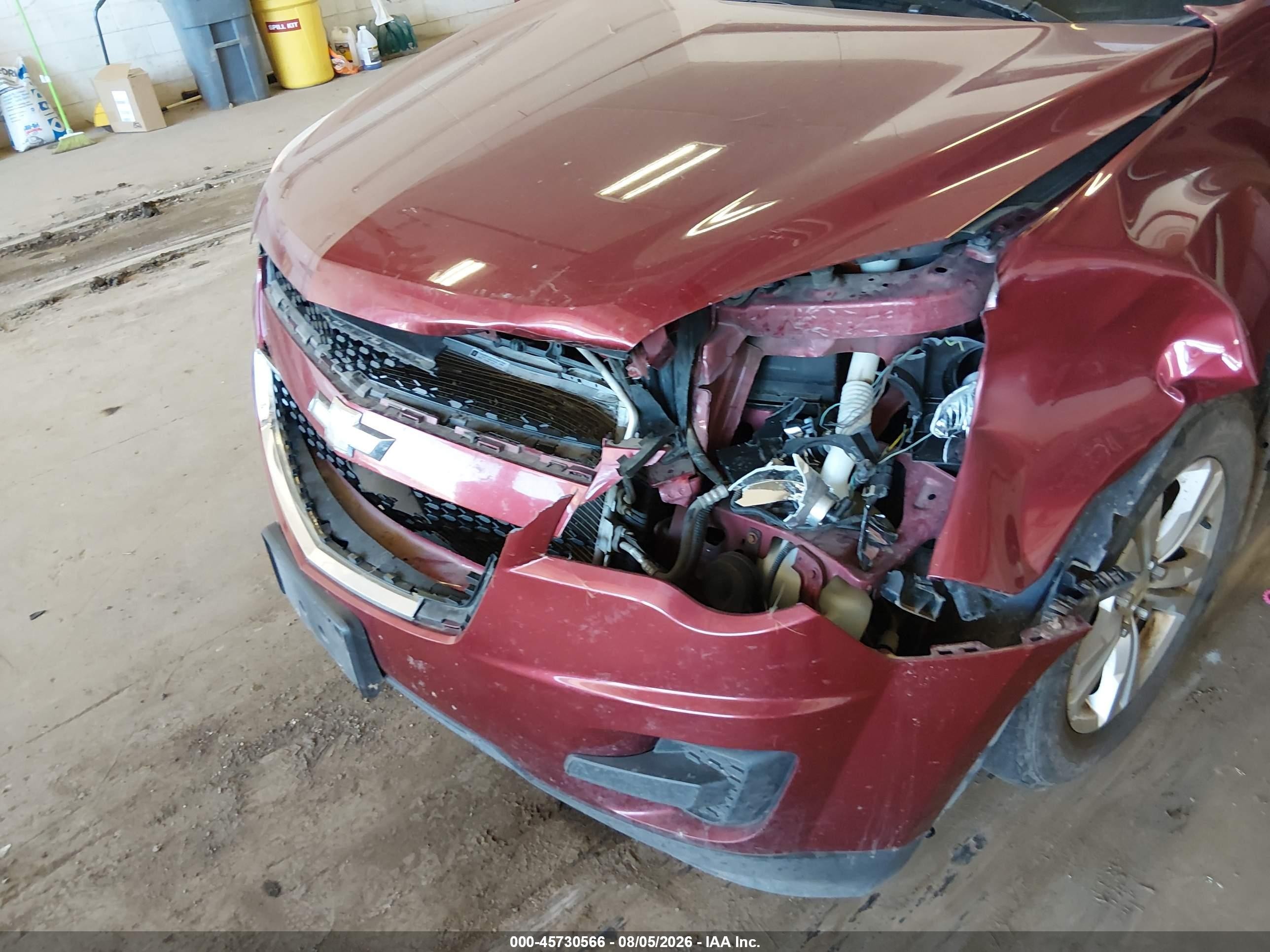 2011 Chevrolet Equinox Lt W/1lt Burgundy vin: 2CNFLEEC4B6315357