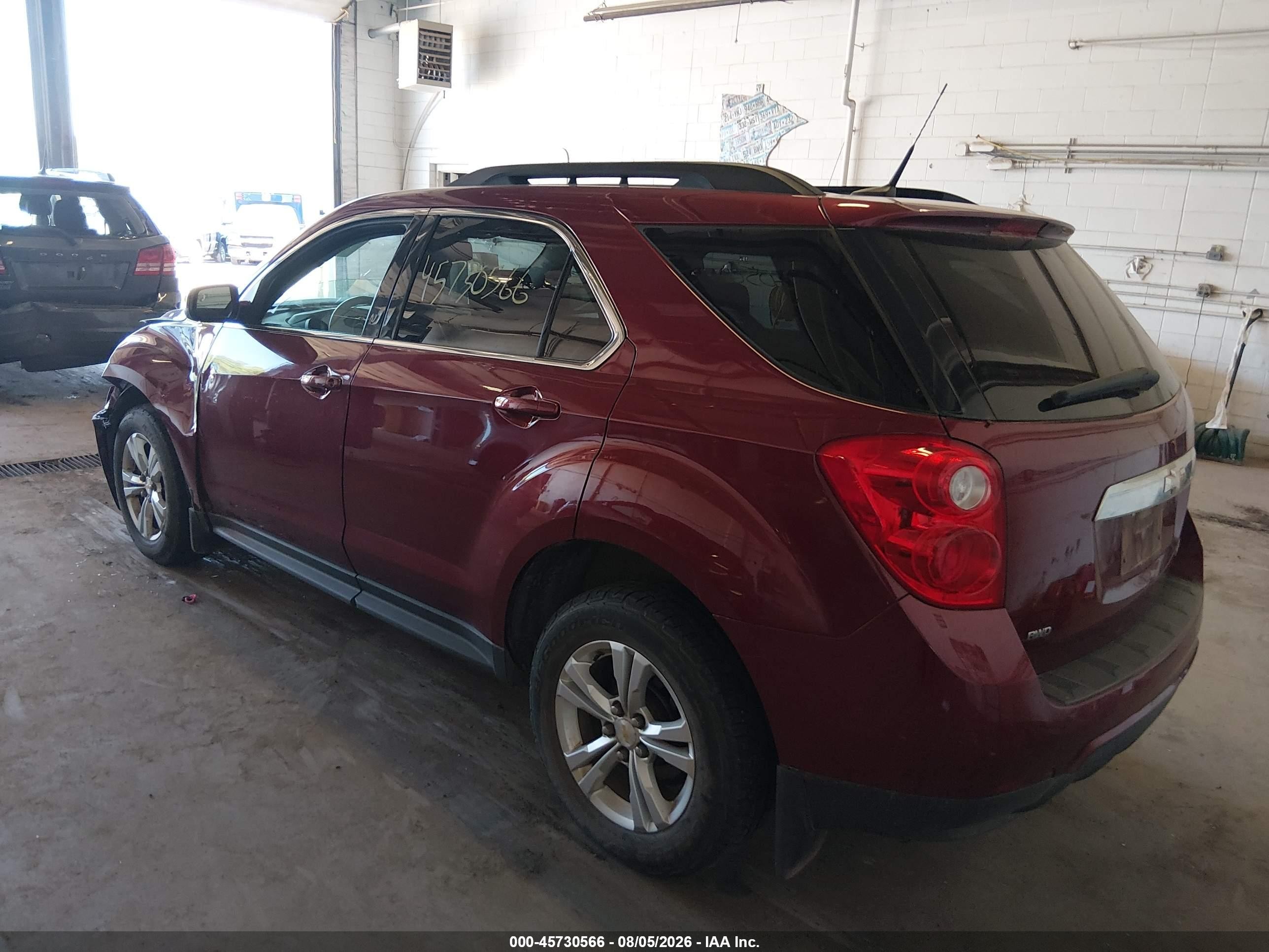 2011 Chevrolet Equinox Lt W/1lt Burgundy vin: 2CNFLEEC4B6315357