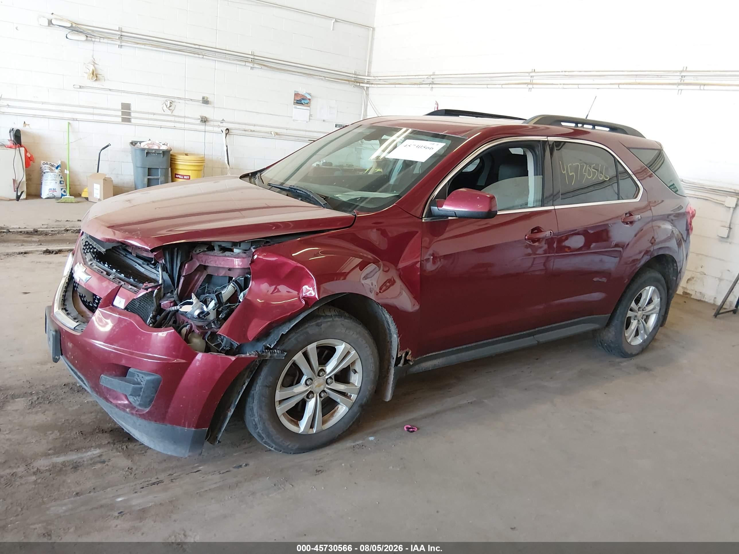 2011 Chevrolet Equinox Lt W/1lt Burgundy vin: 2CNFLEEC4B6315357
