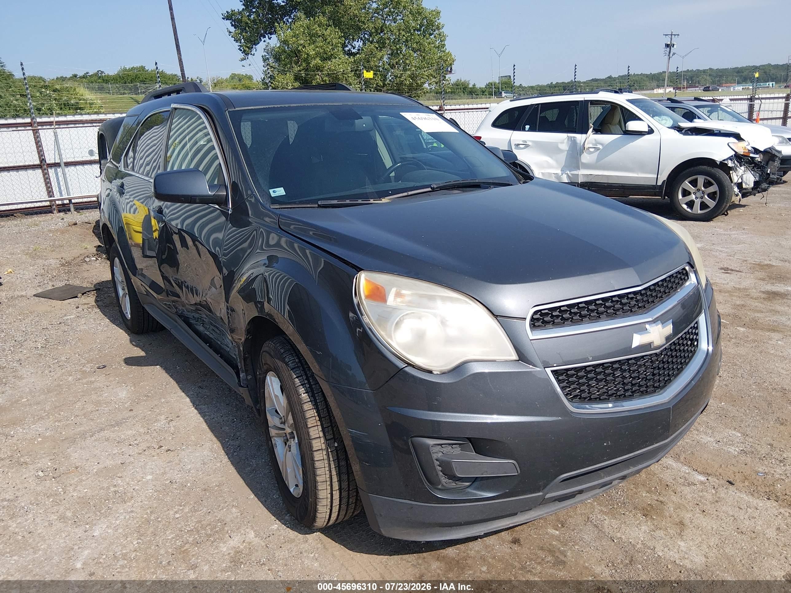 2011 Chevrolet Equinox Lt W/1lt Gray vin: 2CNFLEEC5B6207667