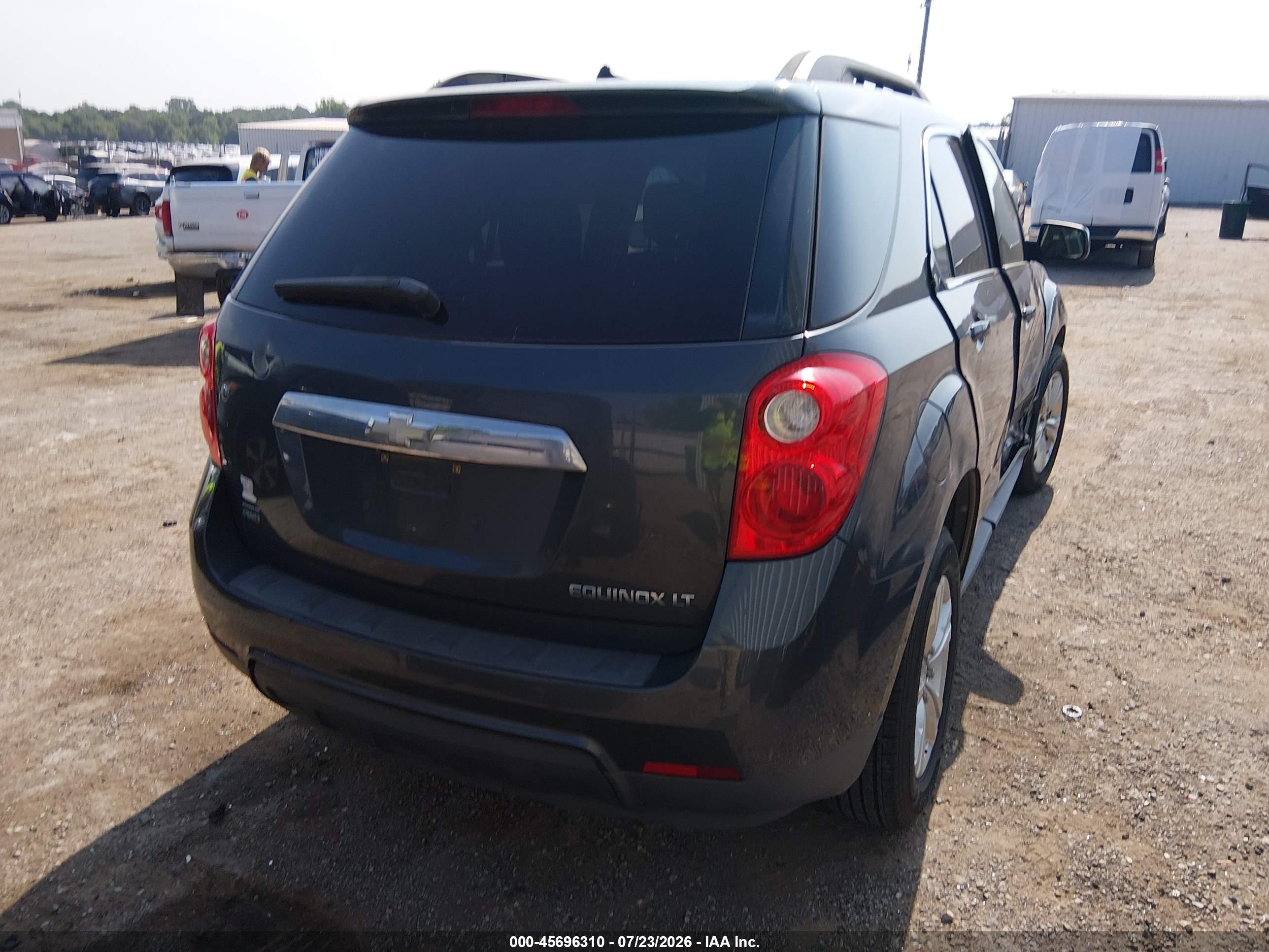 2011 Chevrolet Equinox Lt W/1lt Gray vin: 2CNFLEEC5B6207667