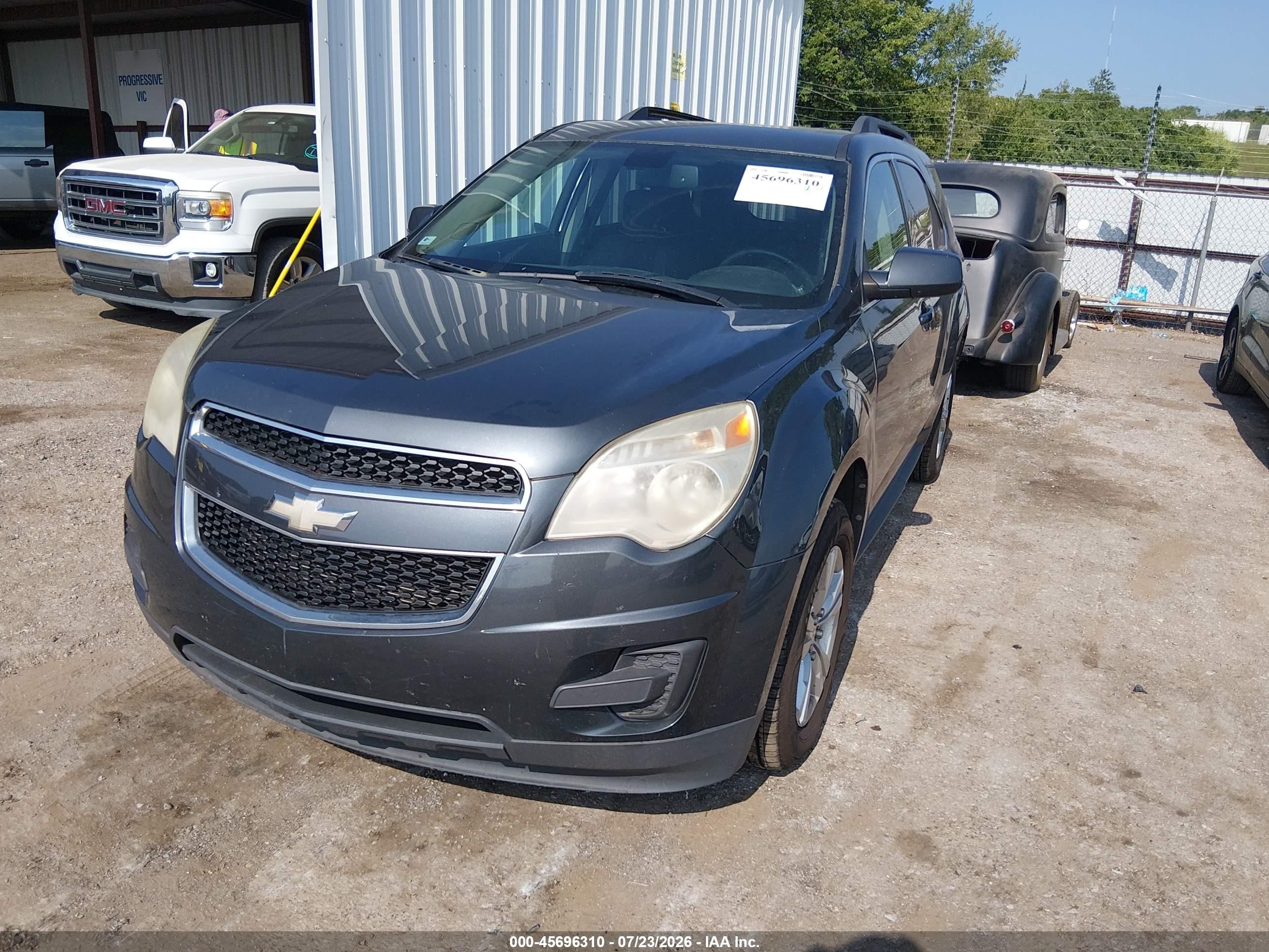 2011 Chevrolet Equinox Lt W/1lt Gray vin: 2CNFLEEC5B6207667
