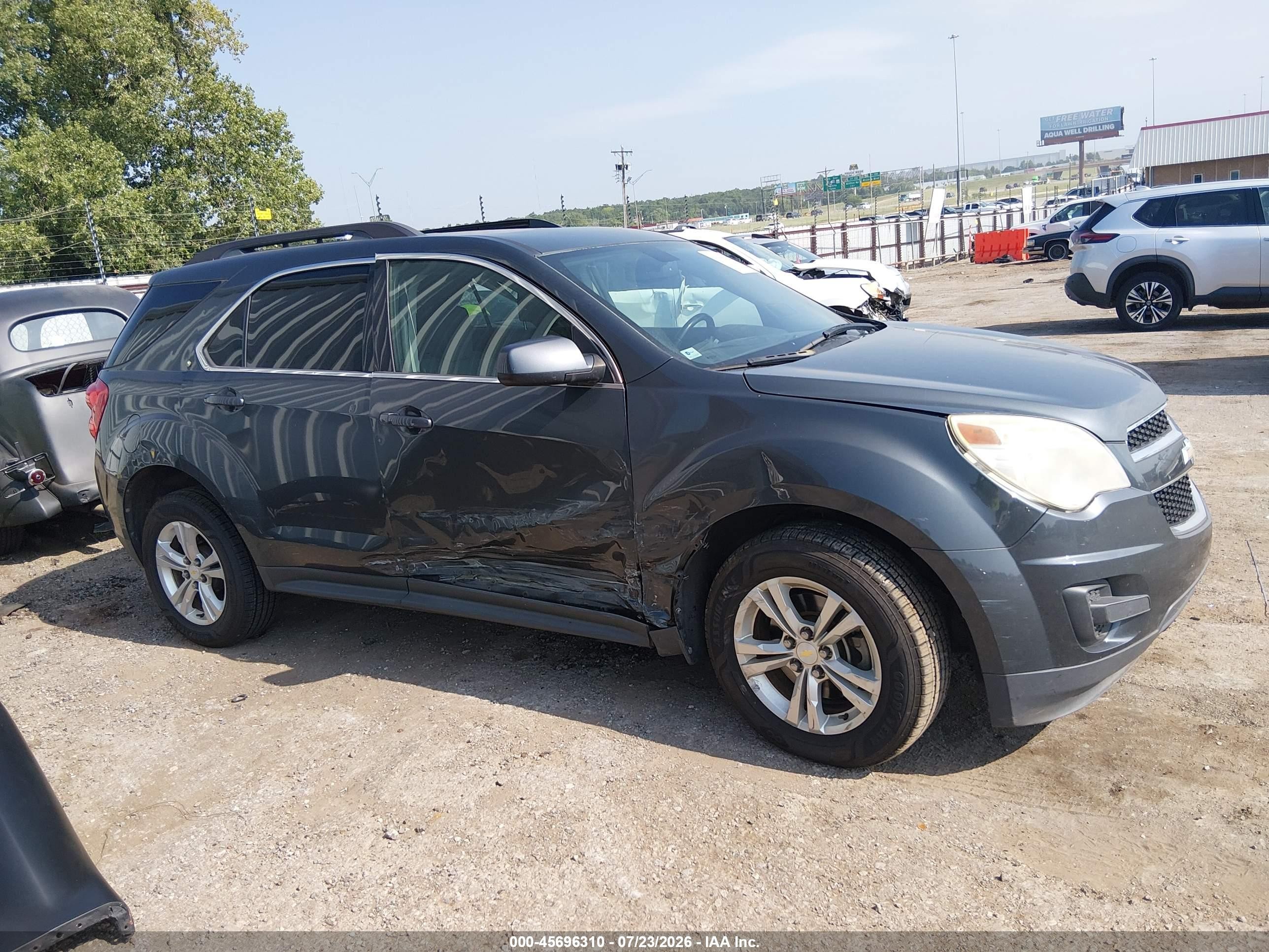 2011 Chevrolet Equinox Lt W/1lt Gray vin: 2CNFLEEC5B6207667